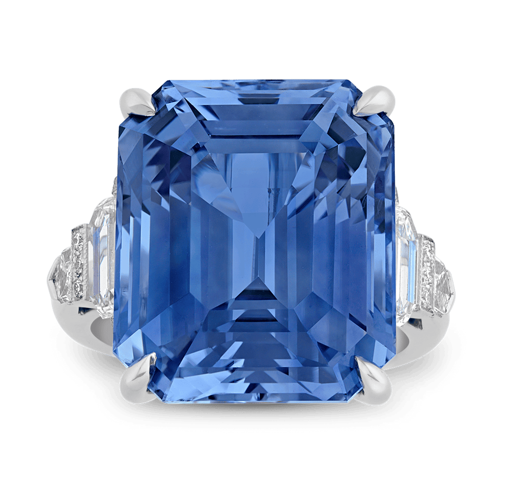 Raymond Yard Ceylon Sapphire Ring, 24.90 carats