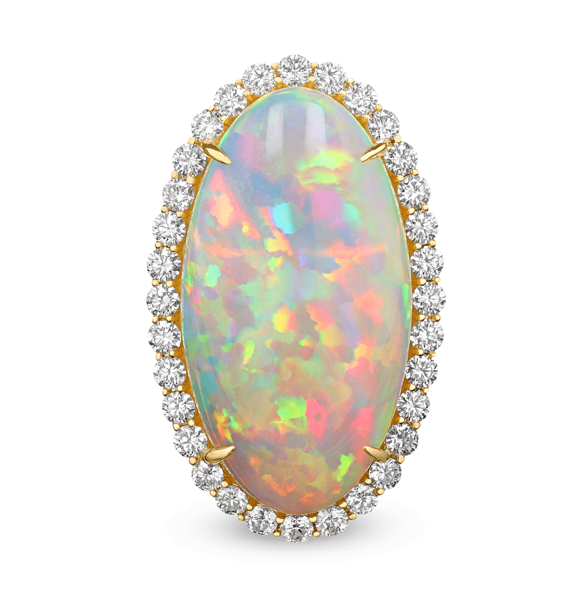 Ethiopian Opal Ring, 18.95 carats