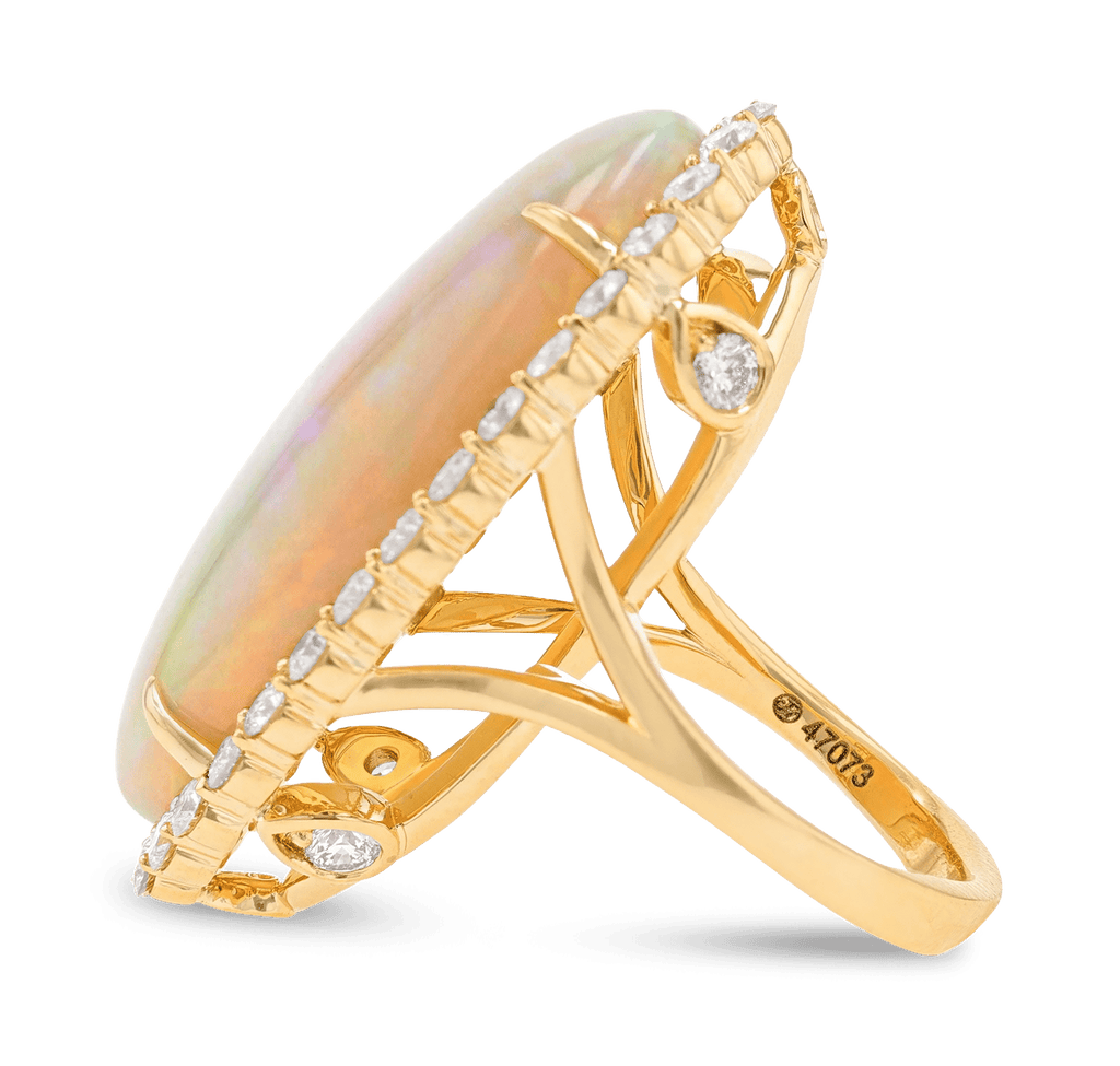 Ethiopian Opal Ring, 18.95 carats
