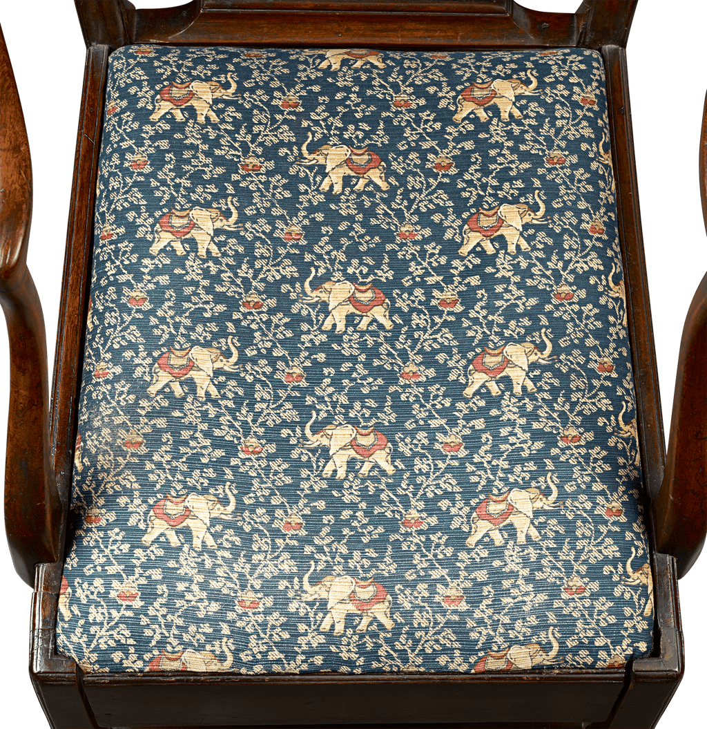 Chippendale-Style Metamorphic Library Chair