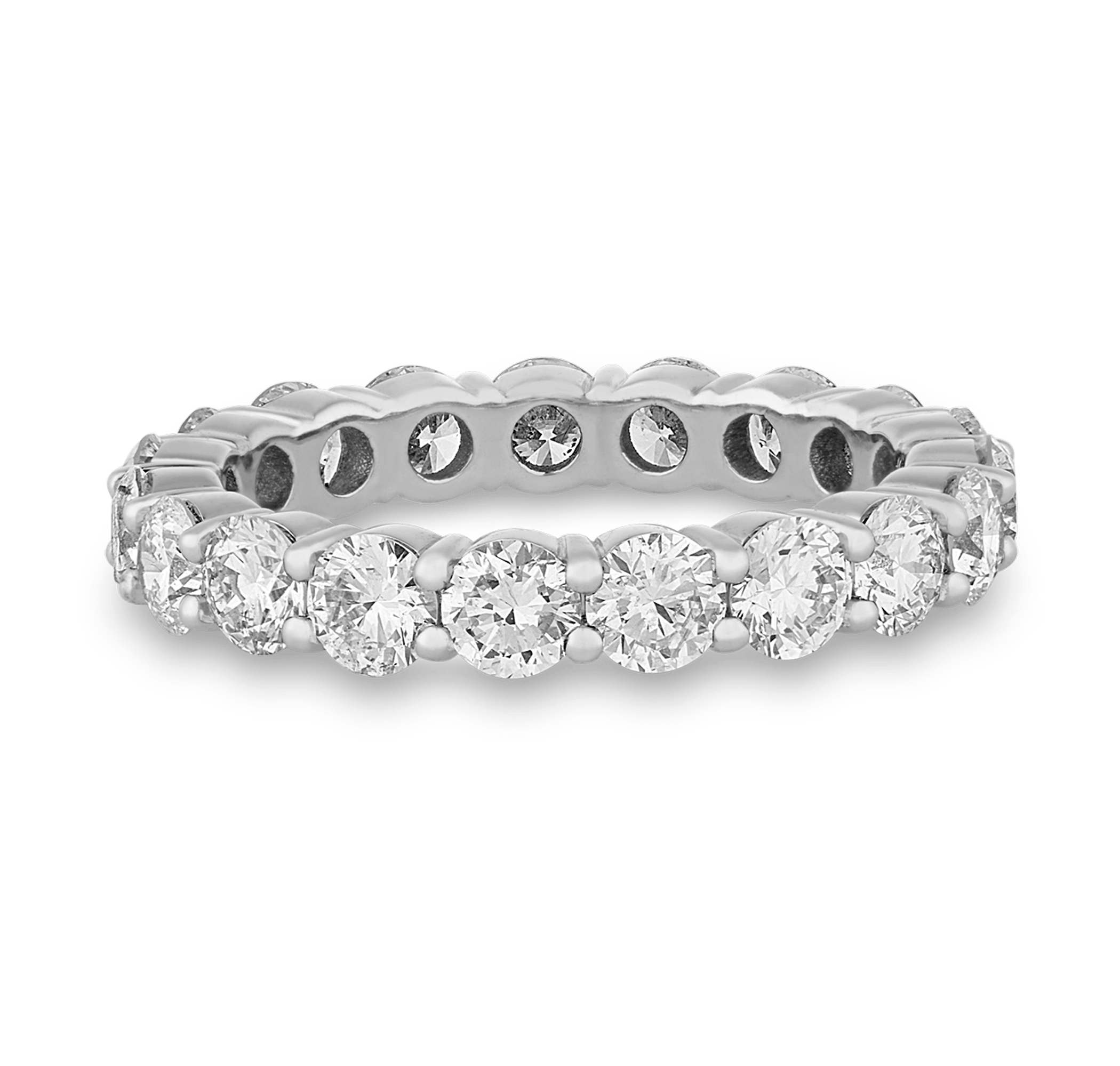 Endless Diamond Eternity Ring, 2.05 Carats