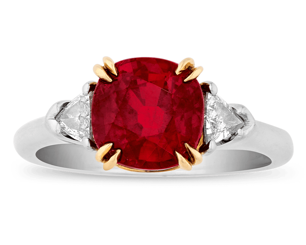 Burma Ruby Ring, 3.02 carats