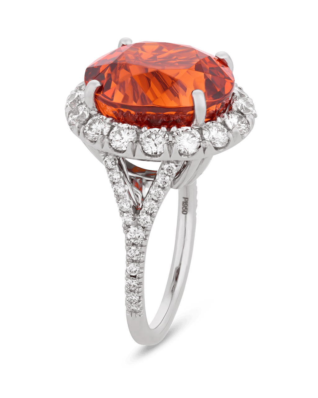 Spessartine Garnet Ring, 20.07 Carats