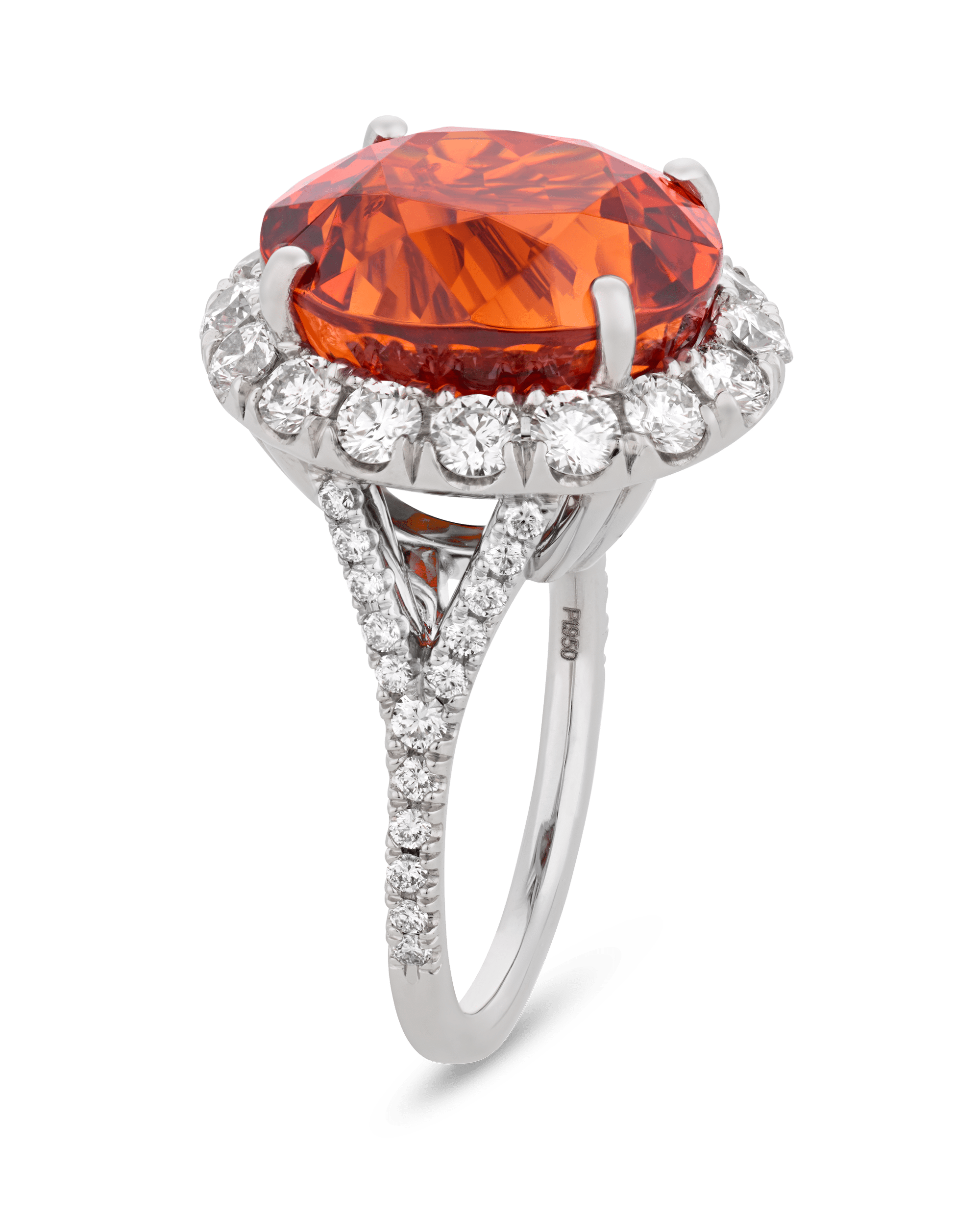 Spessartine Garnet Ring, 20.07 Carats