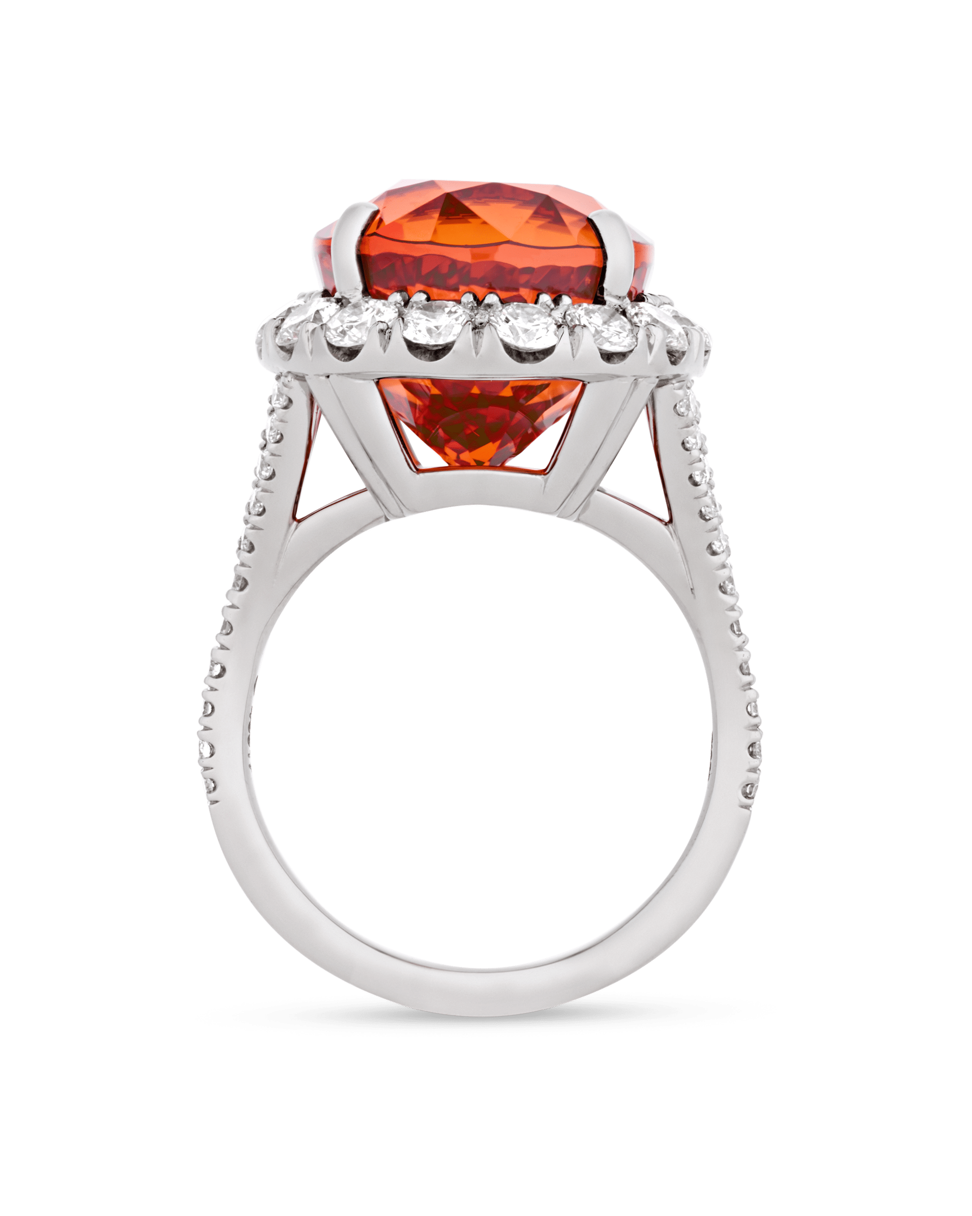 Spessartine Garnet Ring, 20.07 Carats