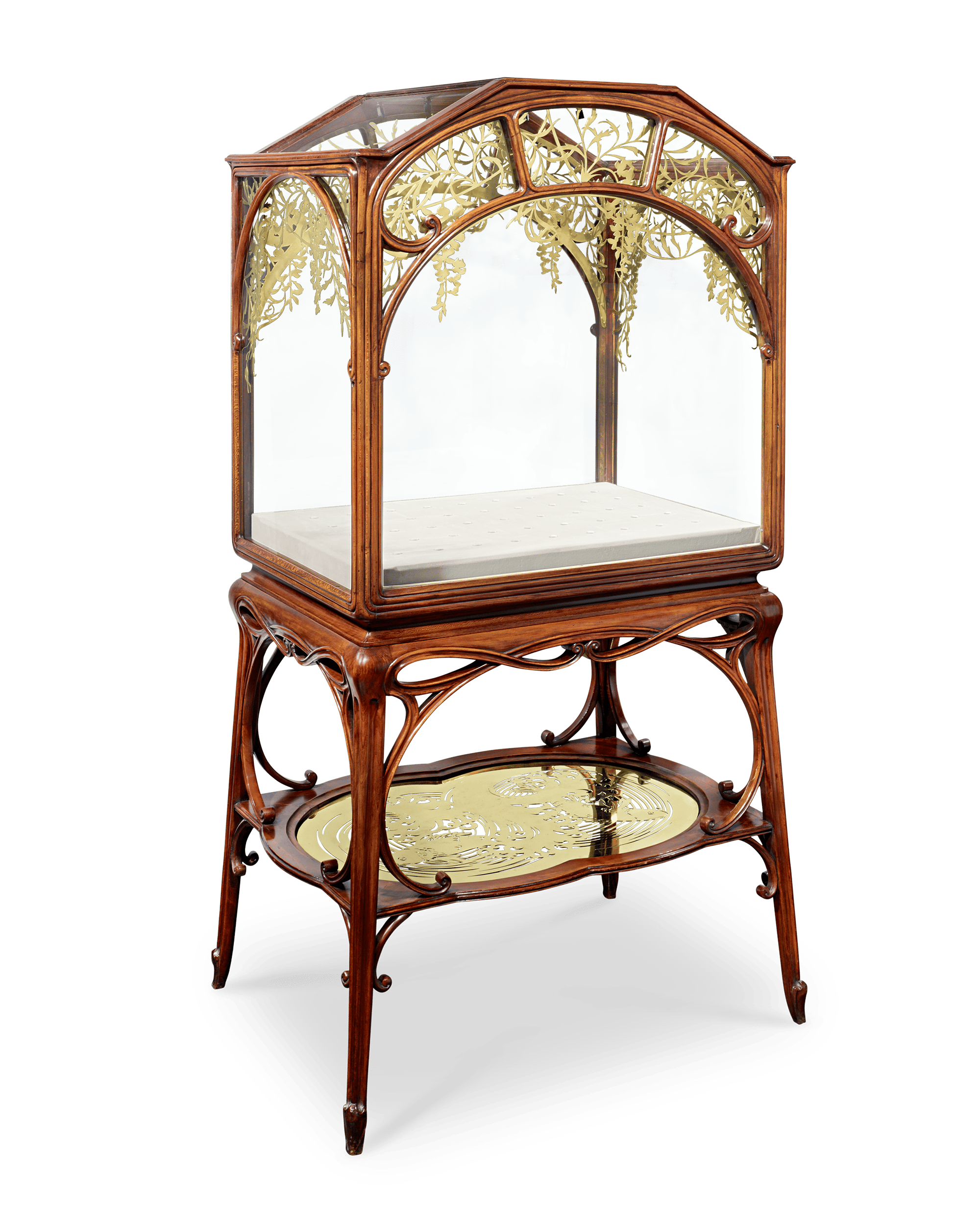 Art Nouveau Display Cabinet from Georges Hoentschel