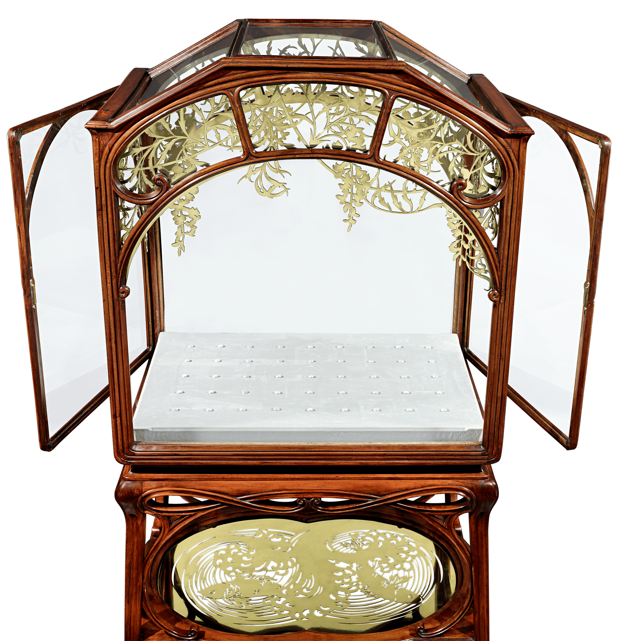 Art Nouveau Display Cabinet from Georges Hoentschel