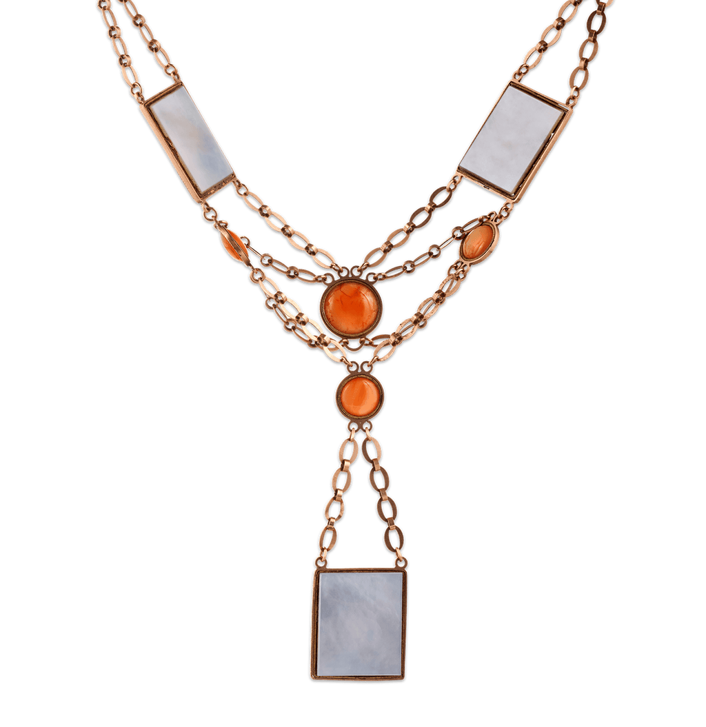 First Empire Napoleonic Portrait Necklace