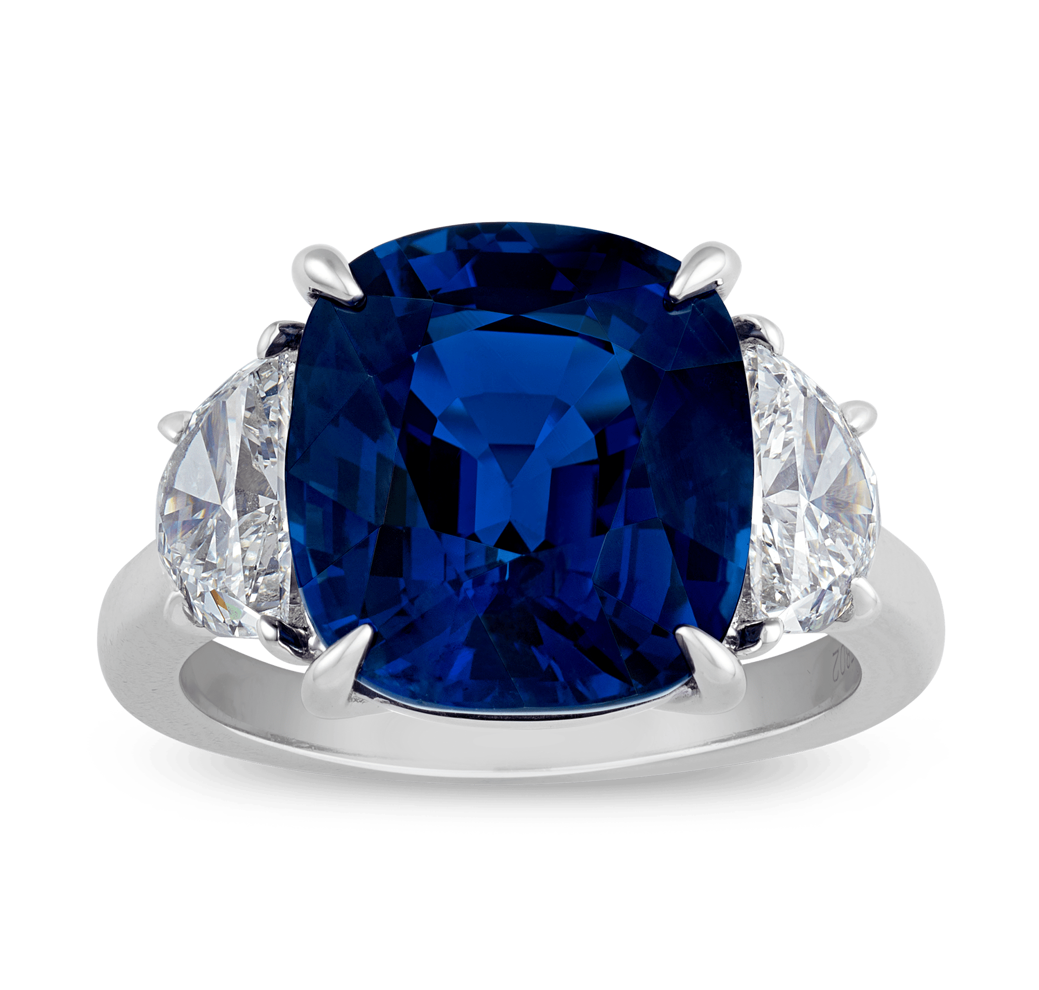Untreated Thai Sapphire Ring, 9.85 Carats