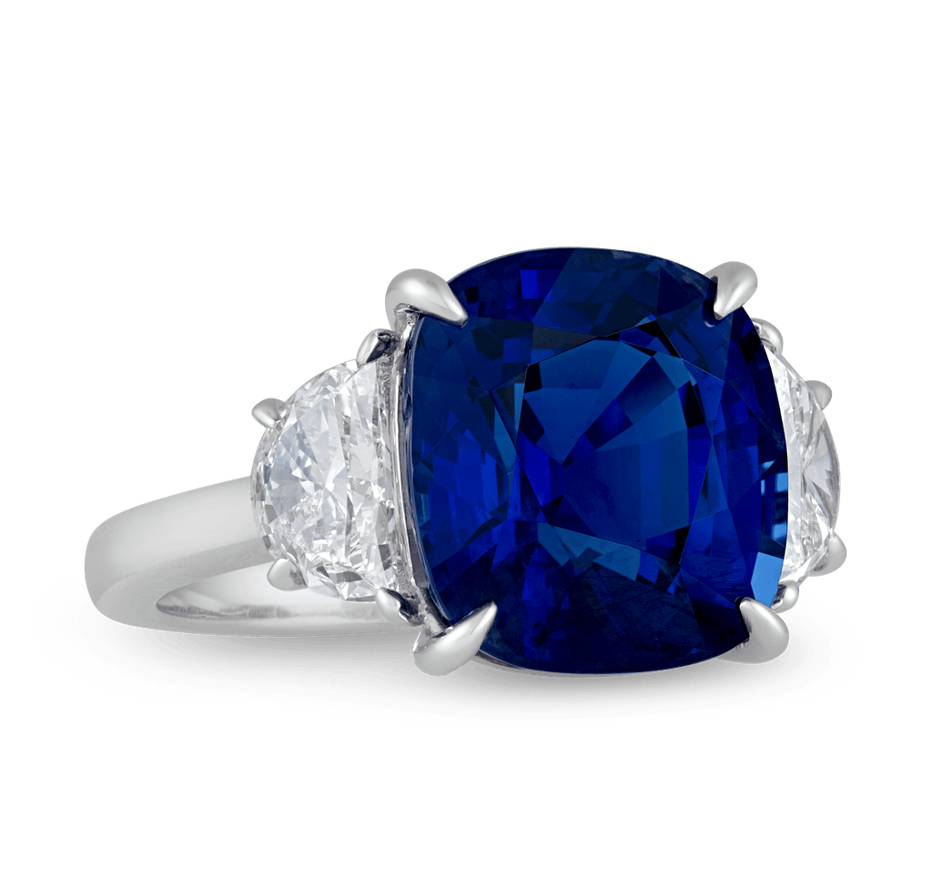 Untreated Thai Sapphire Ring, 9.85 Carats