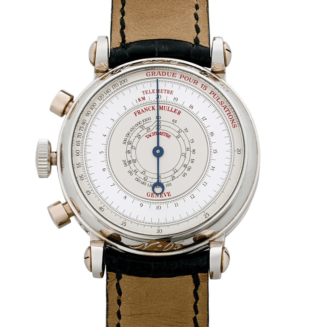 Franck Muller Double Dial Perpetual Calendar Chronograph Watch