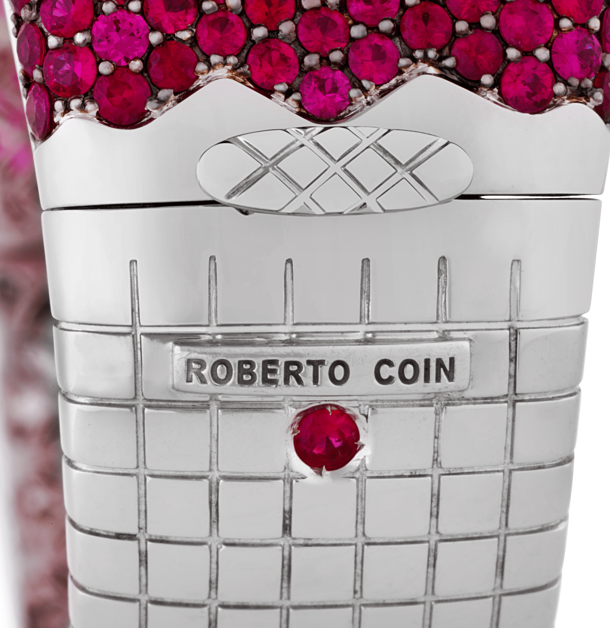 Roberto Coin Diamond and Ruby Bracelet