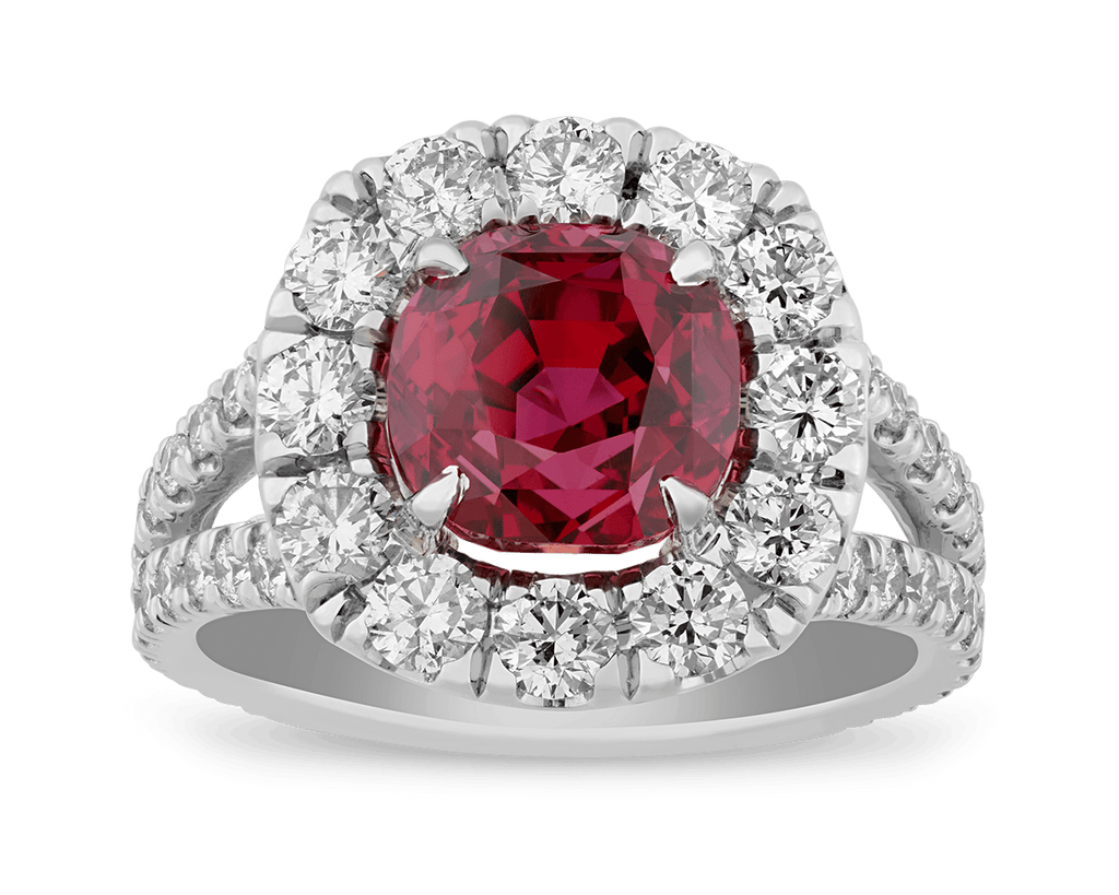 Unheated Ruby Ring, 4.66 Carats