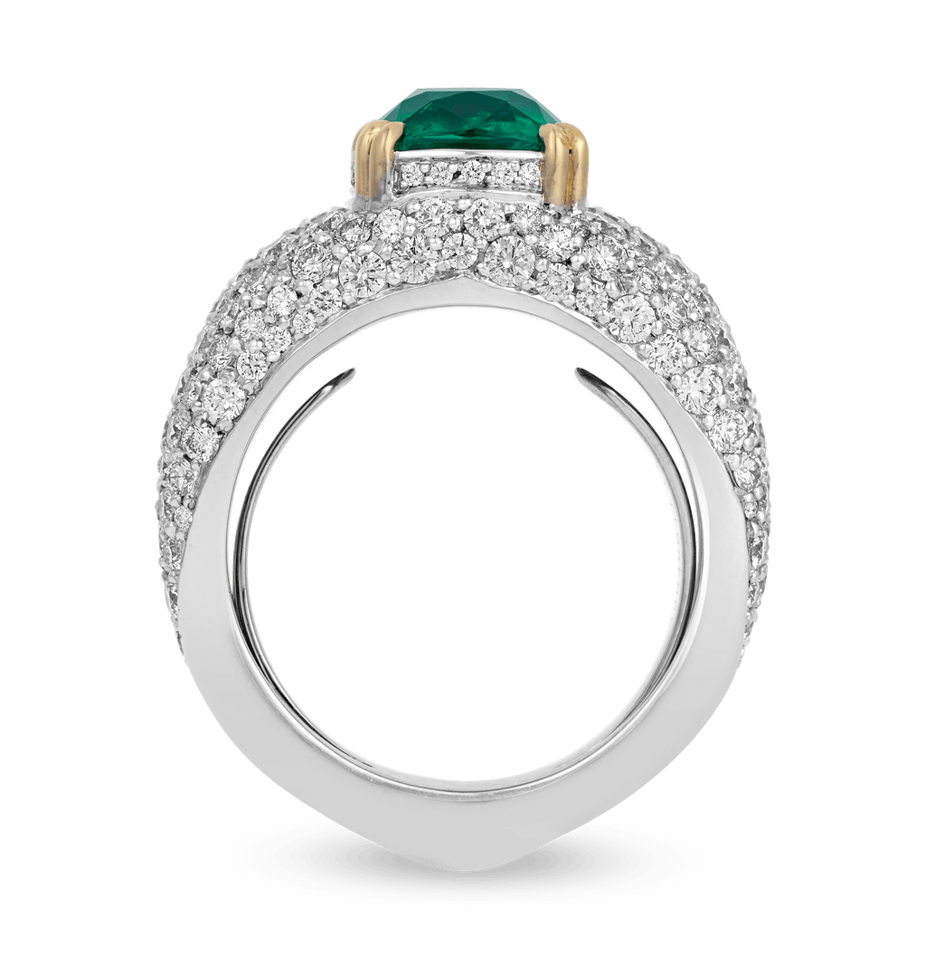 Kat Florence Emerald Ring, 2.91 Carats