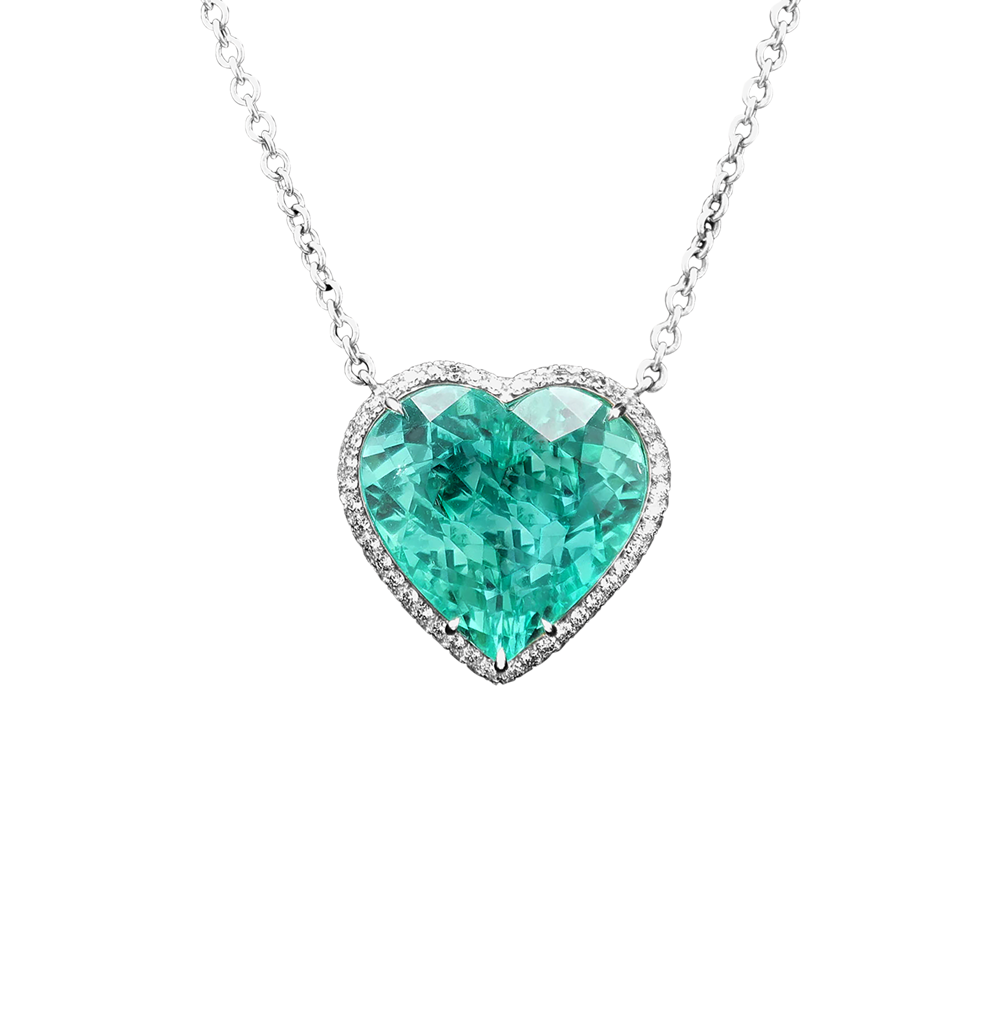 Untreated Colombian Emerald Necklace, 10.26 Carats