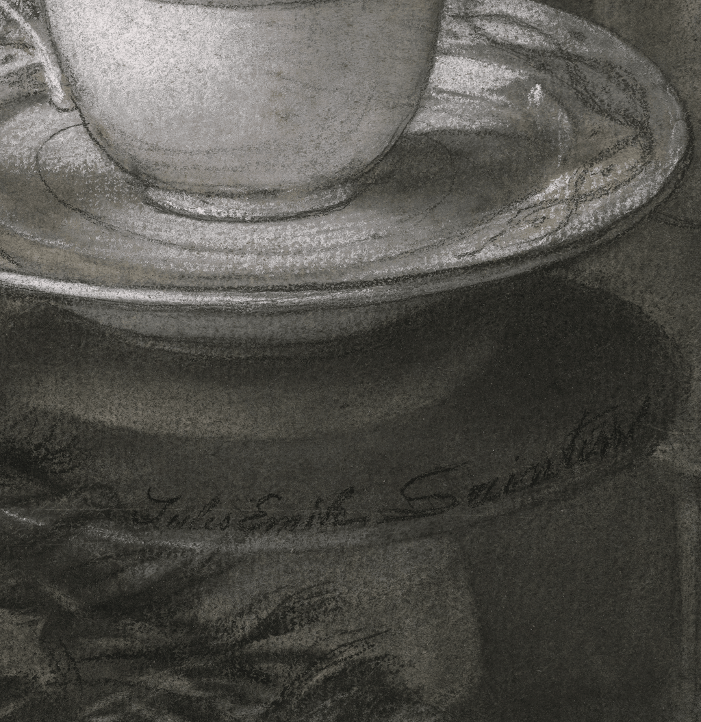 L’Heure du goûter! by Jules-Émile Saintin