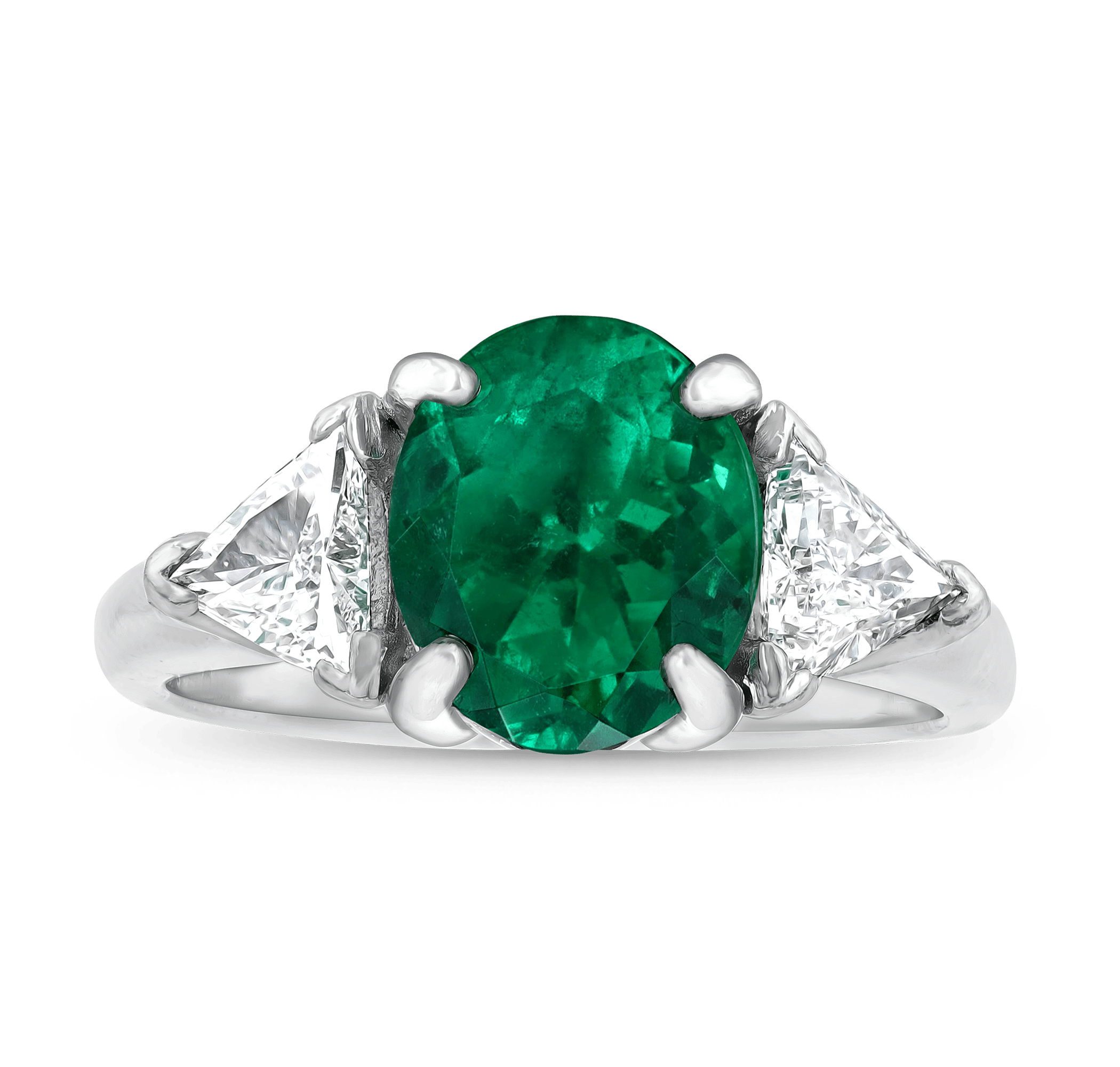 Colombian Emerald Ring, 2.81 Carats