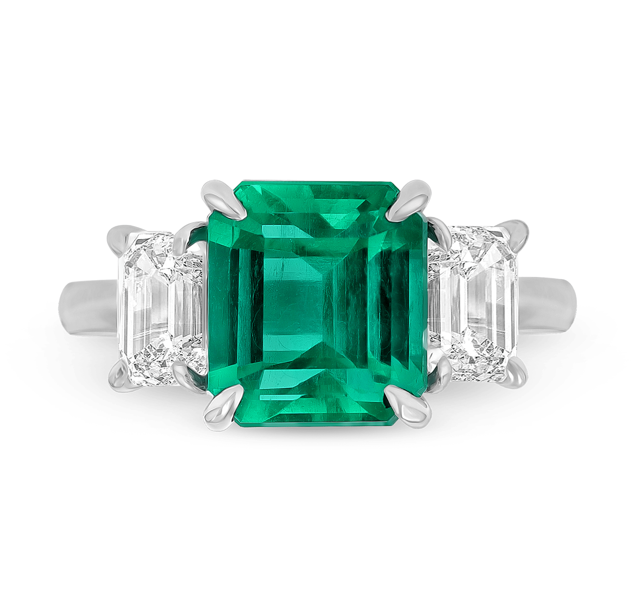 Colombian Emerald Ring, 5.33 Carats