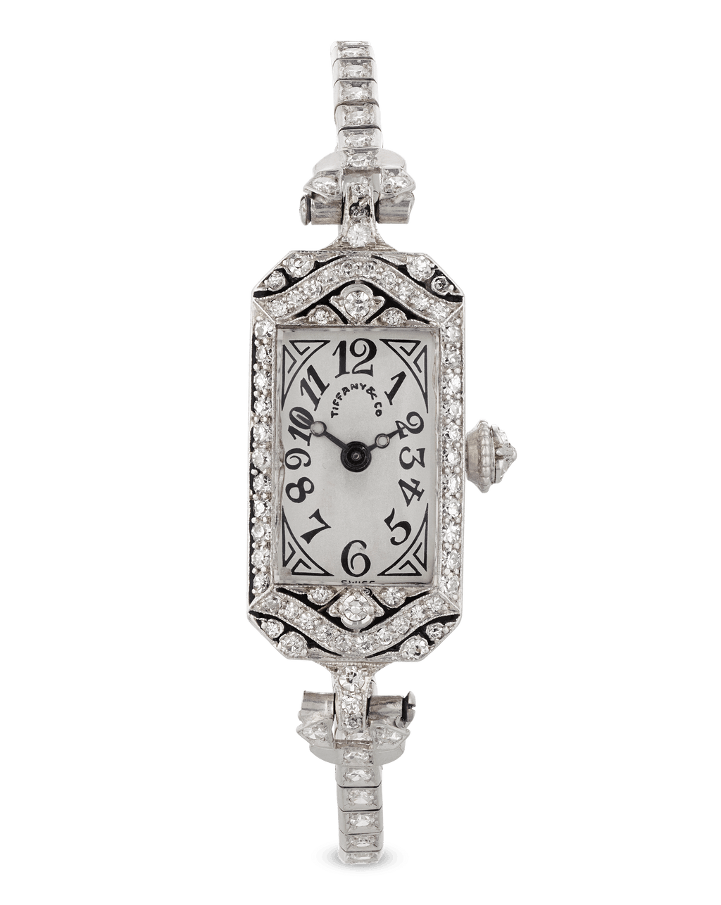 Tiffany & Co. and C.H. Meylan Art Deco Wristwatch
