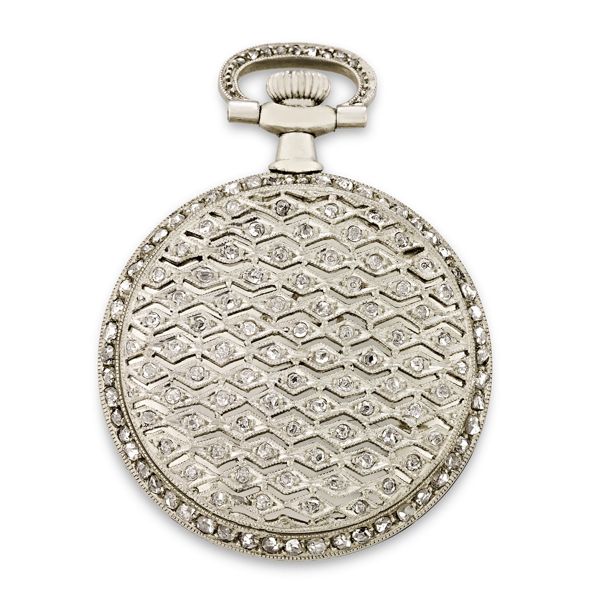 Patek Philippe Platinum Pendant Watch