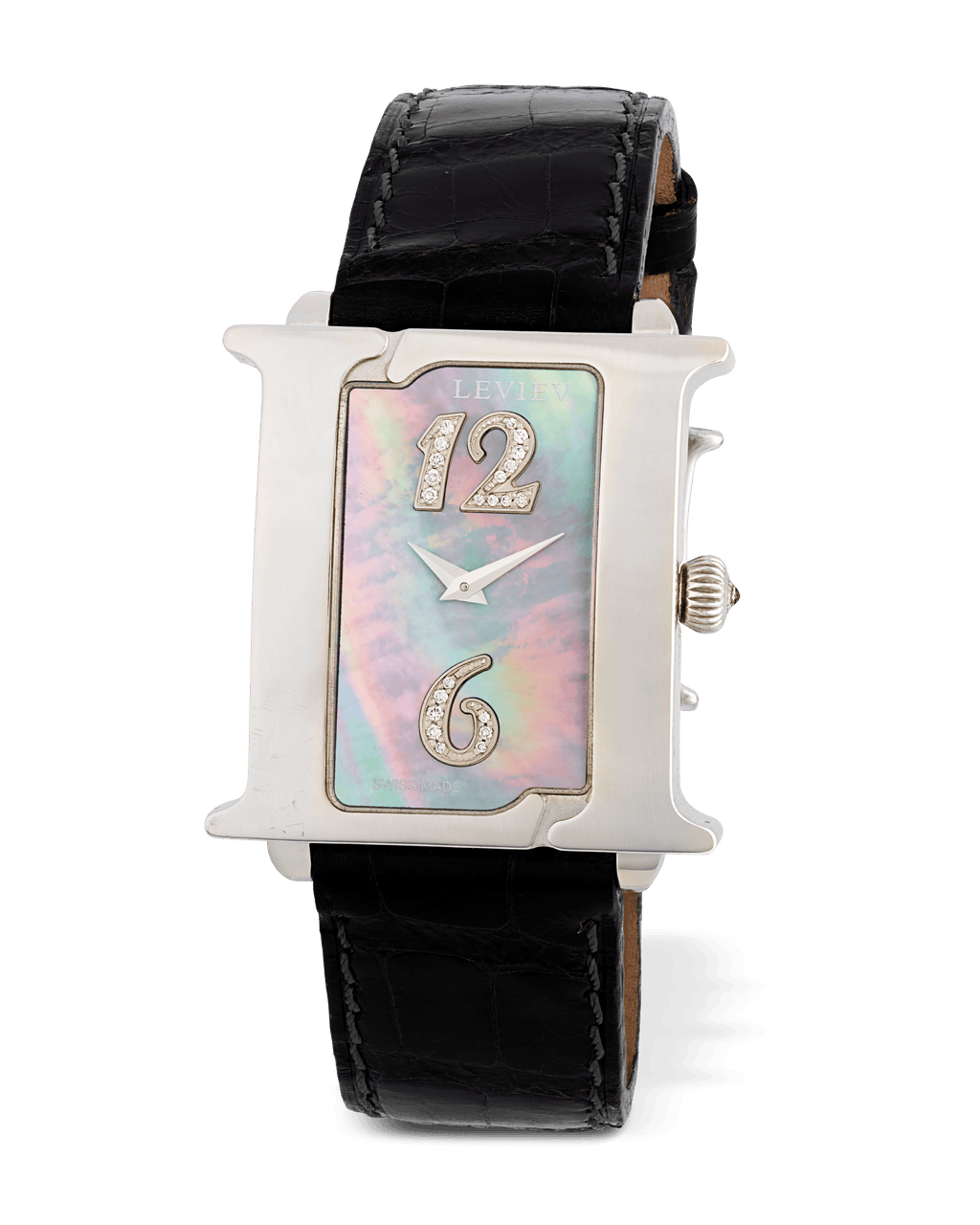 Leviev Double Elle White Gold Watch