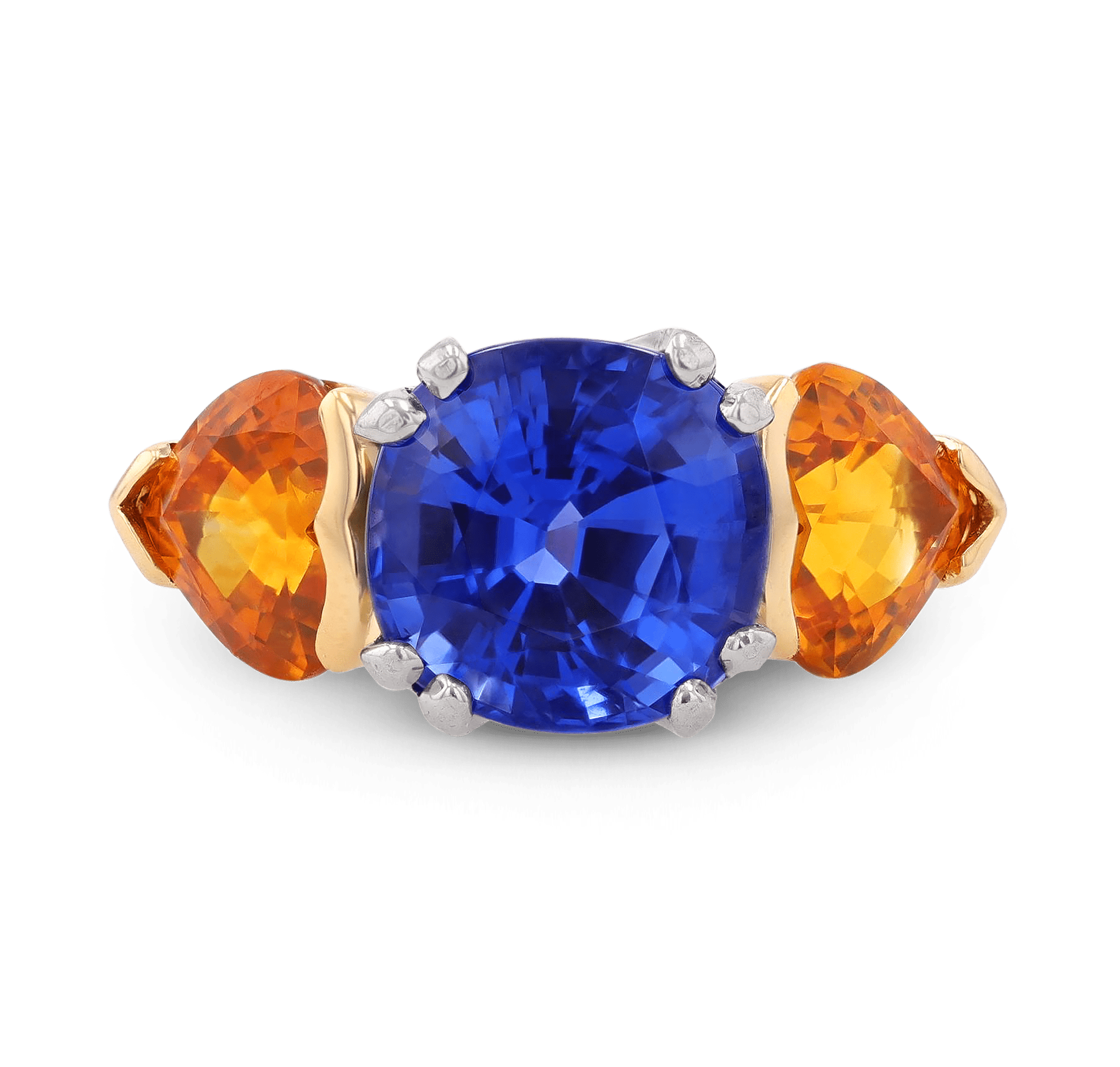 Ceylon Color-Change Sapphire Ring, 5.67 Carats