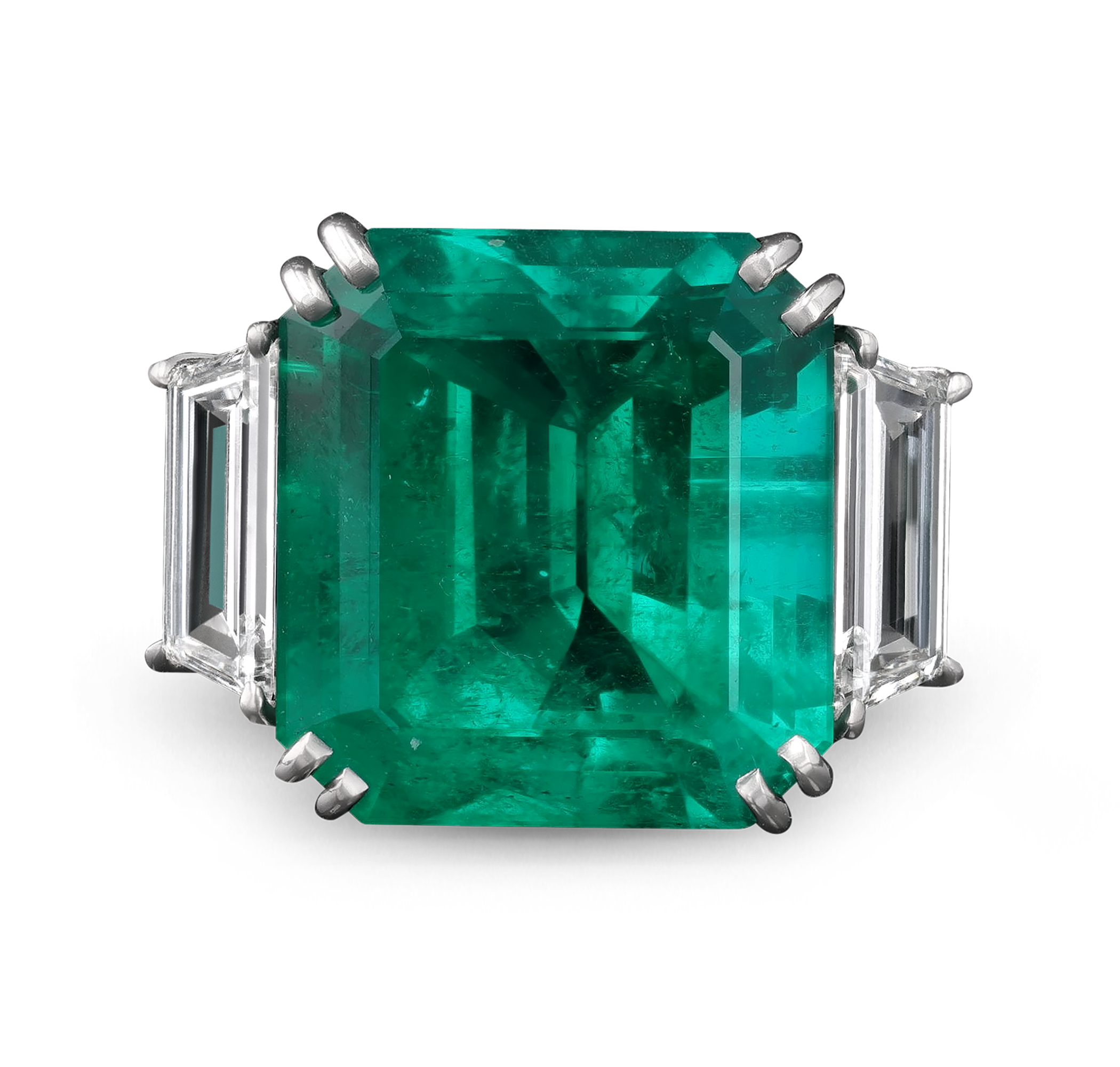 Colombian Emerald Ring, 20.66 Carats