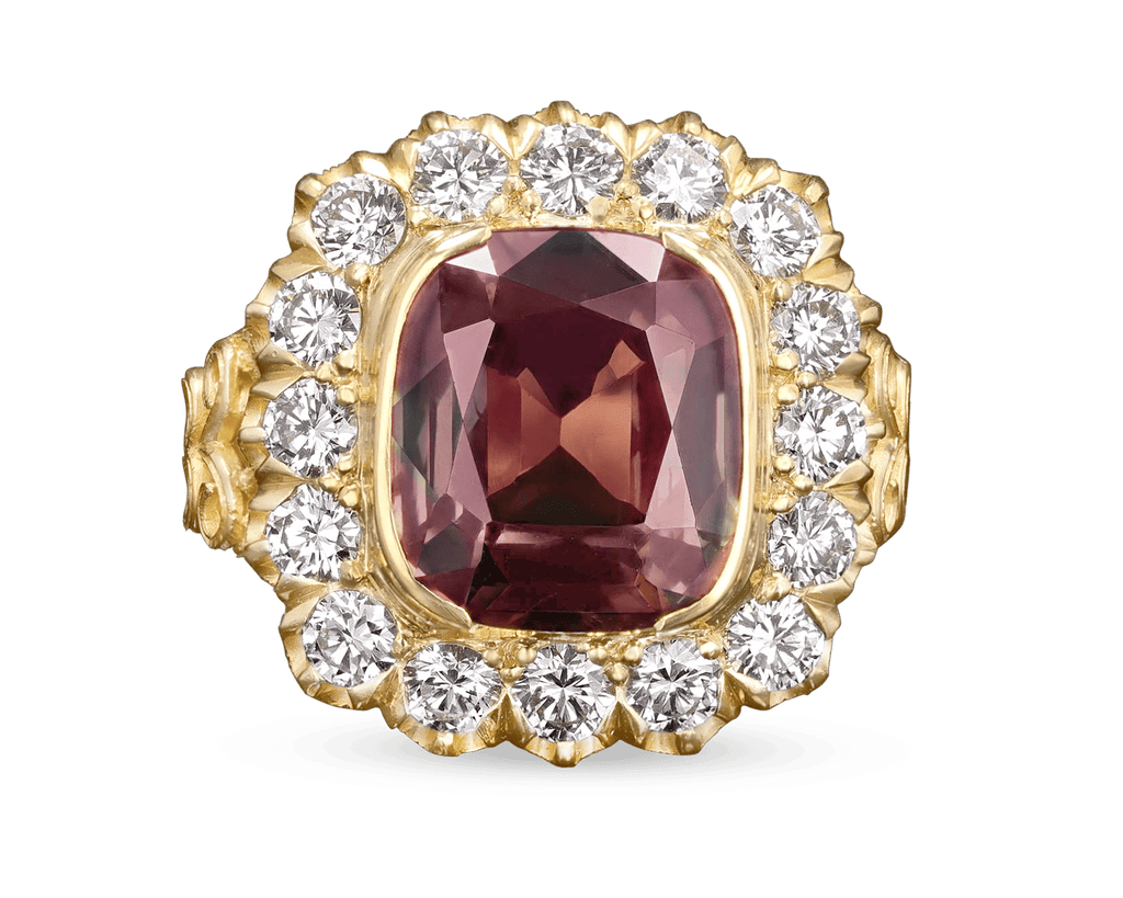 Cartier Color-Change Ceylon Alexandrite Ring, 6.29 Carats