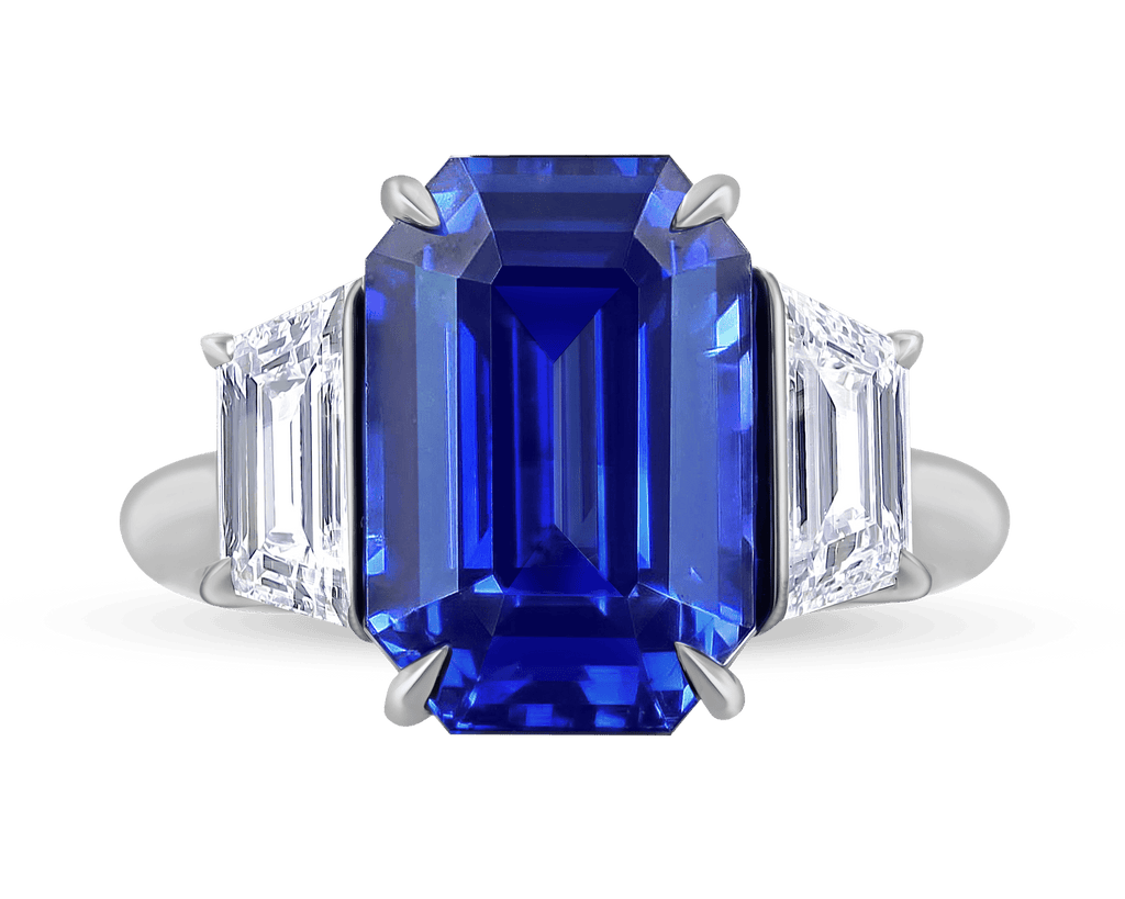 Ceylon Sapphire Ring, 8.53 Carats