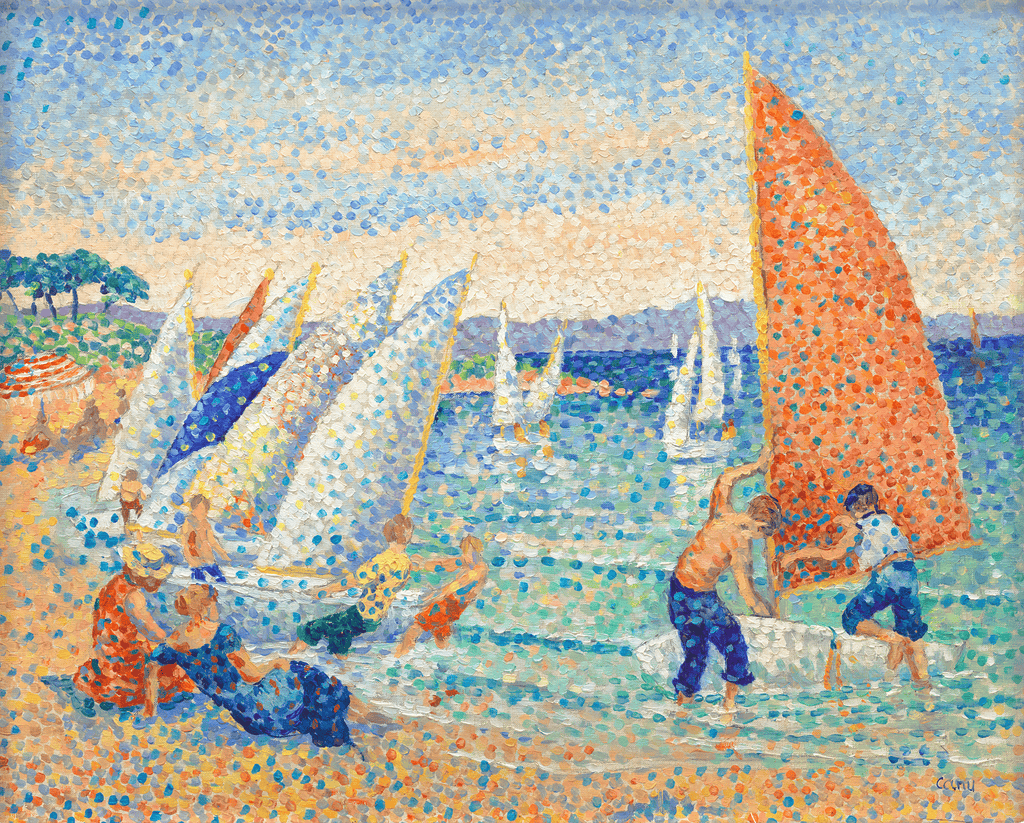 Preparations for the Regattas by Yvonne Canu