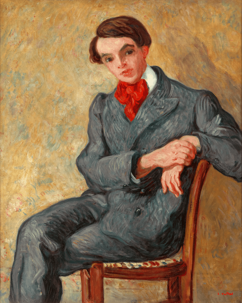 Portrait of Pierre Renoir by Louis Valtat