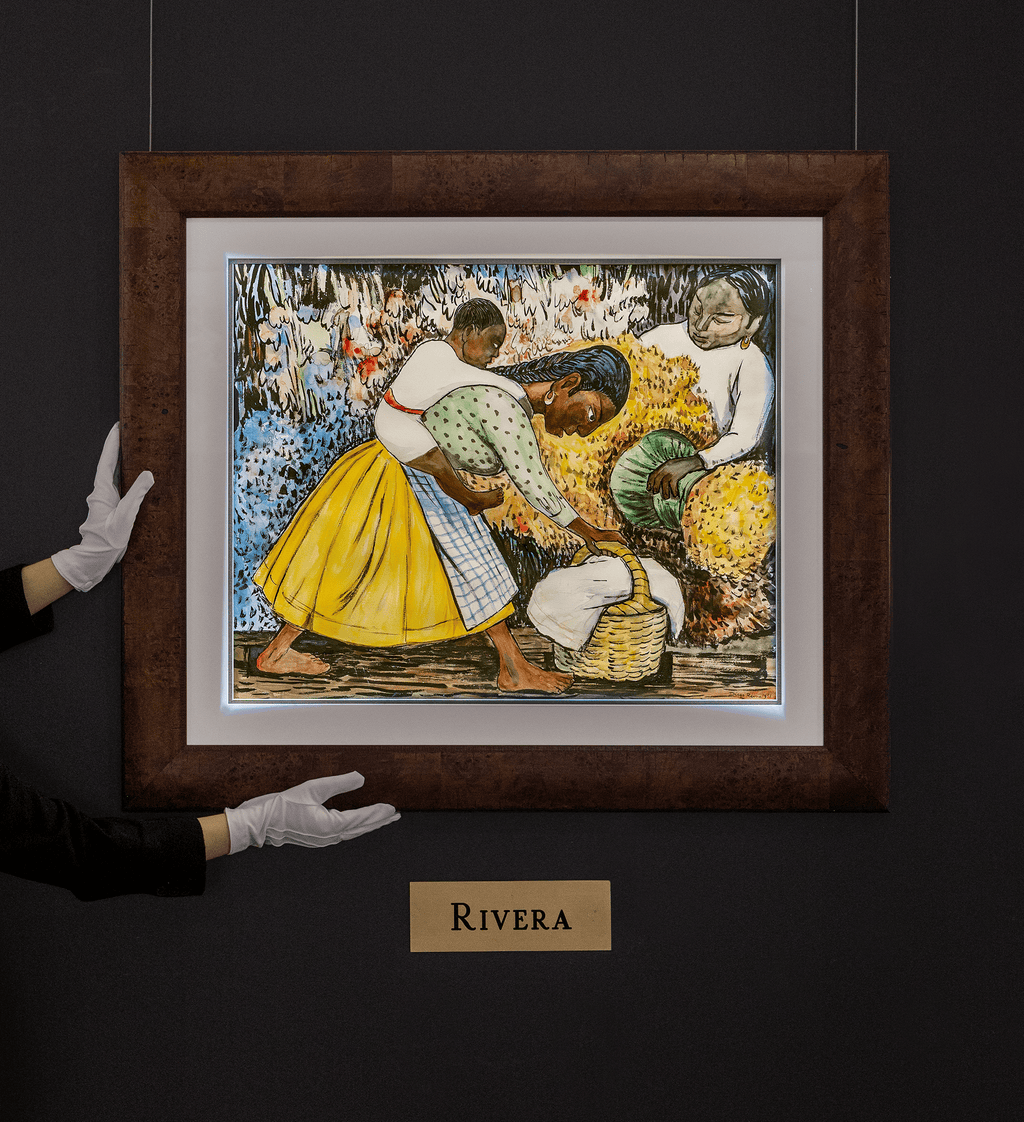 Mercado de flores (Mujer cargando un
niño) by Diego Rivera