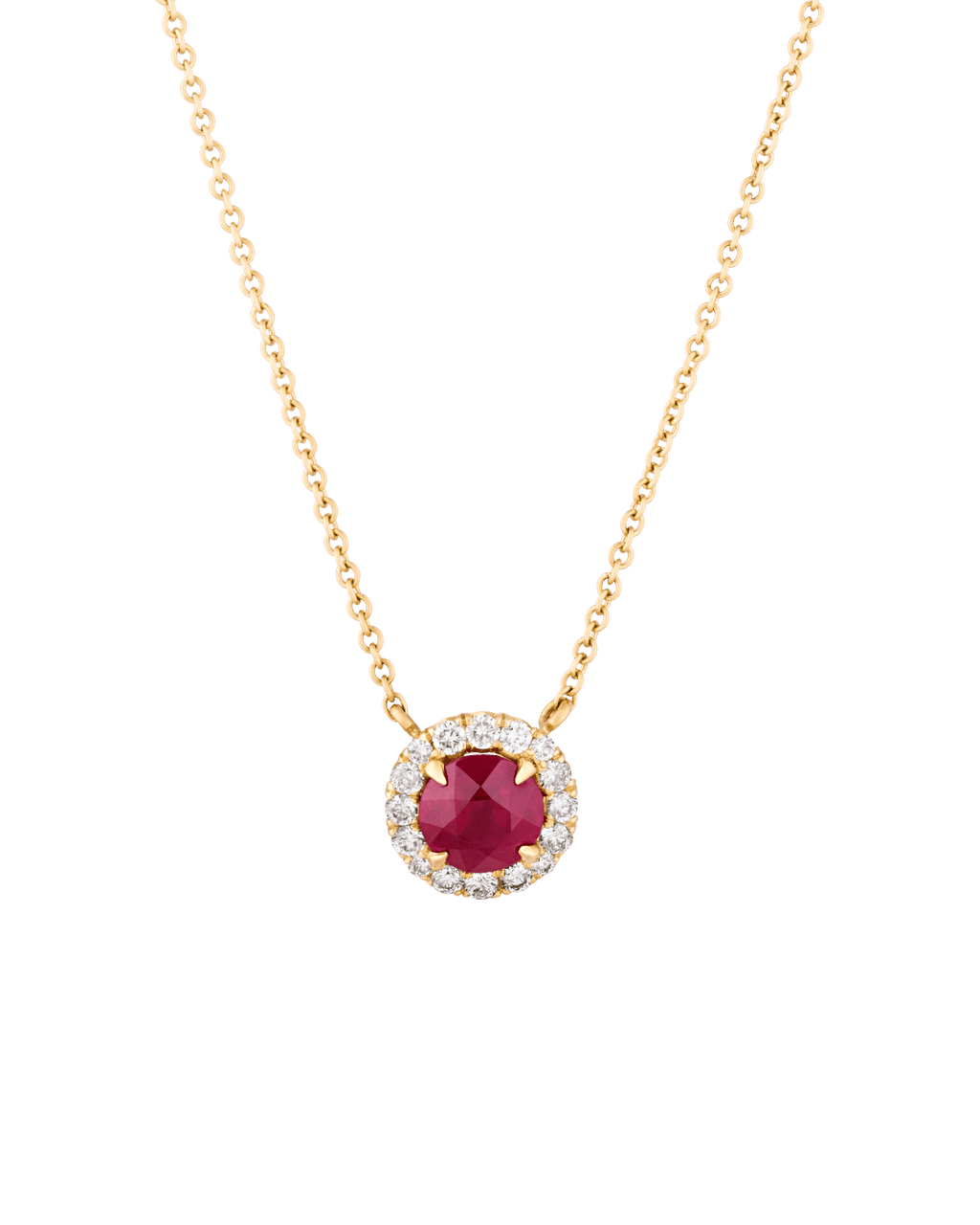 Ruby Necklace, 1.36 Carats