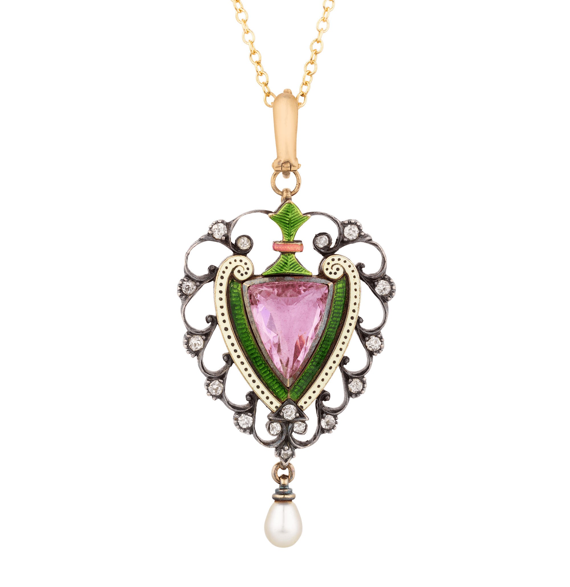 Giuliano Suffragette Pendant