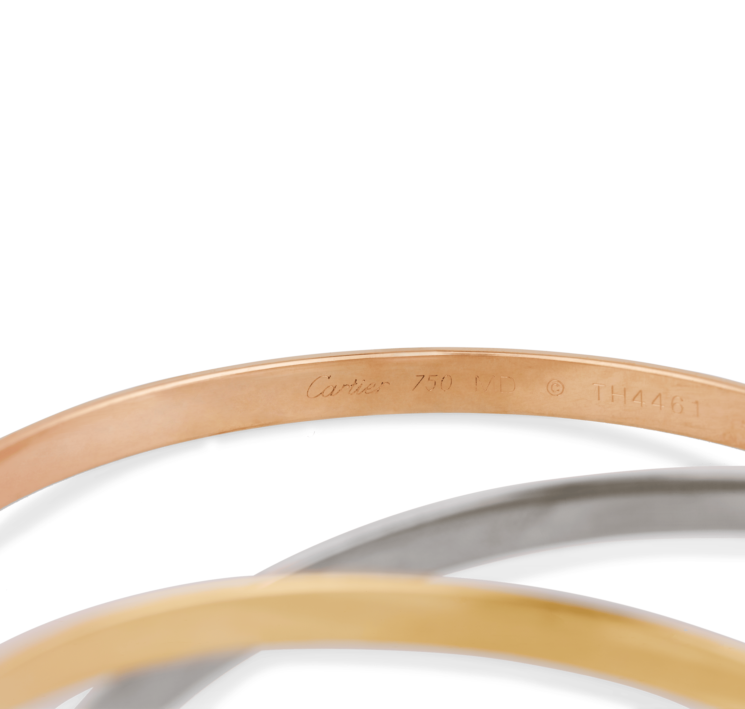 Mary Tyler Moore’s Cartier Gold Trinity Bracelet