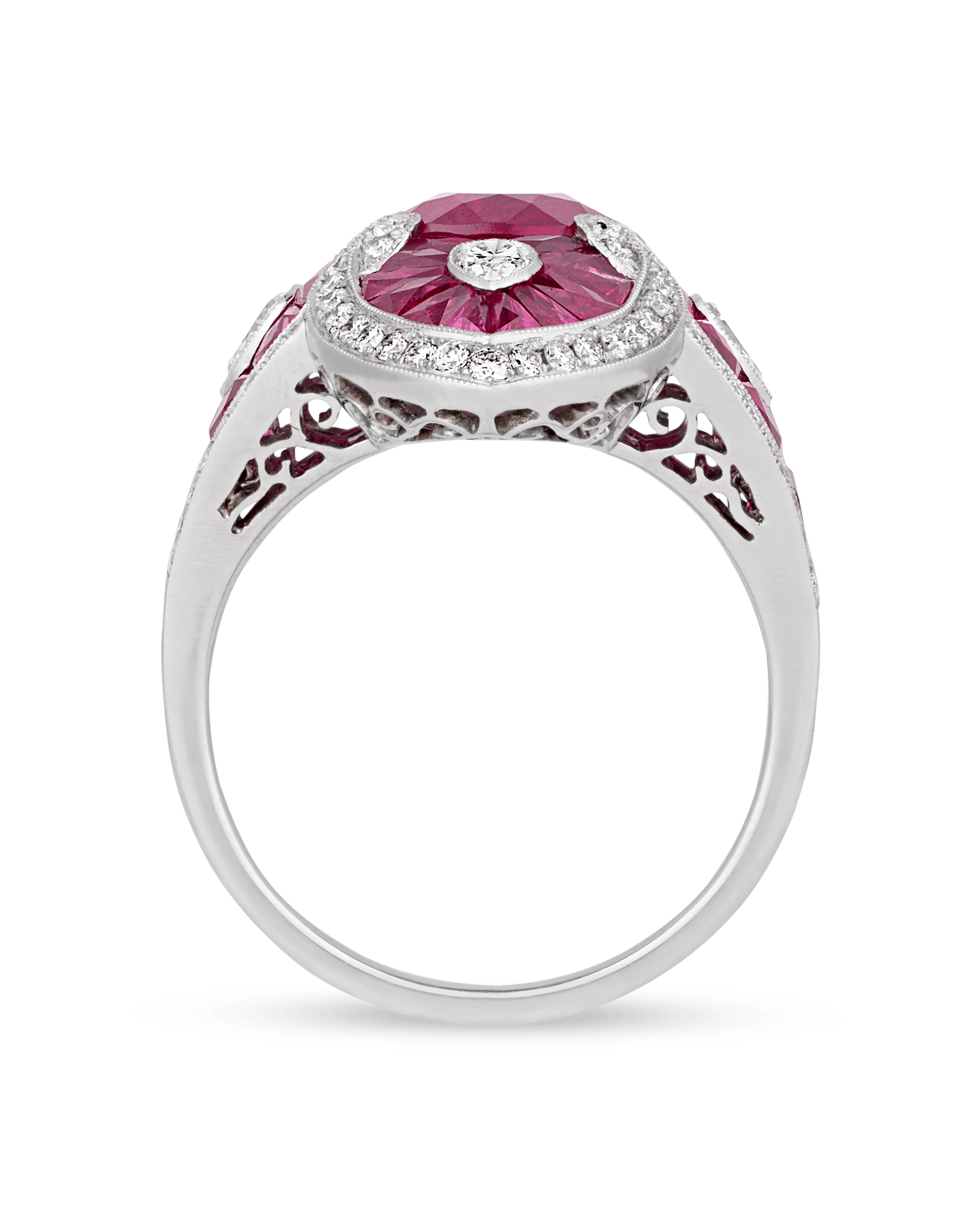 Untreated Burma Ruby Ring, 2.11 Carats