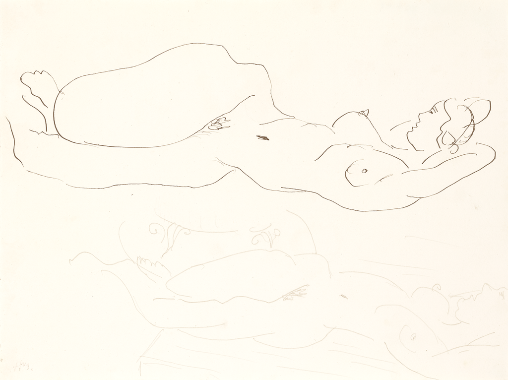 Nude with Shadow by Henri Matisse