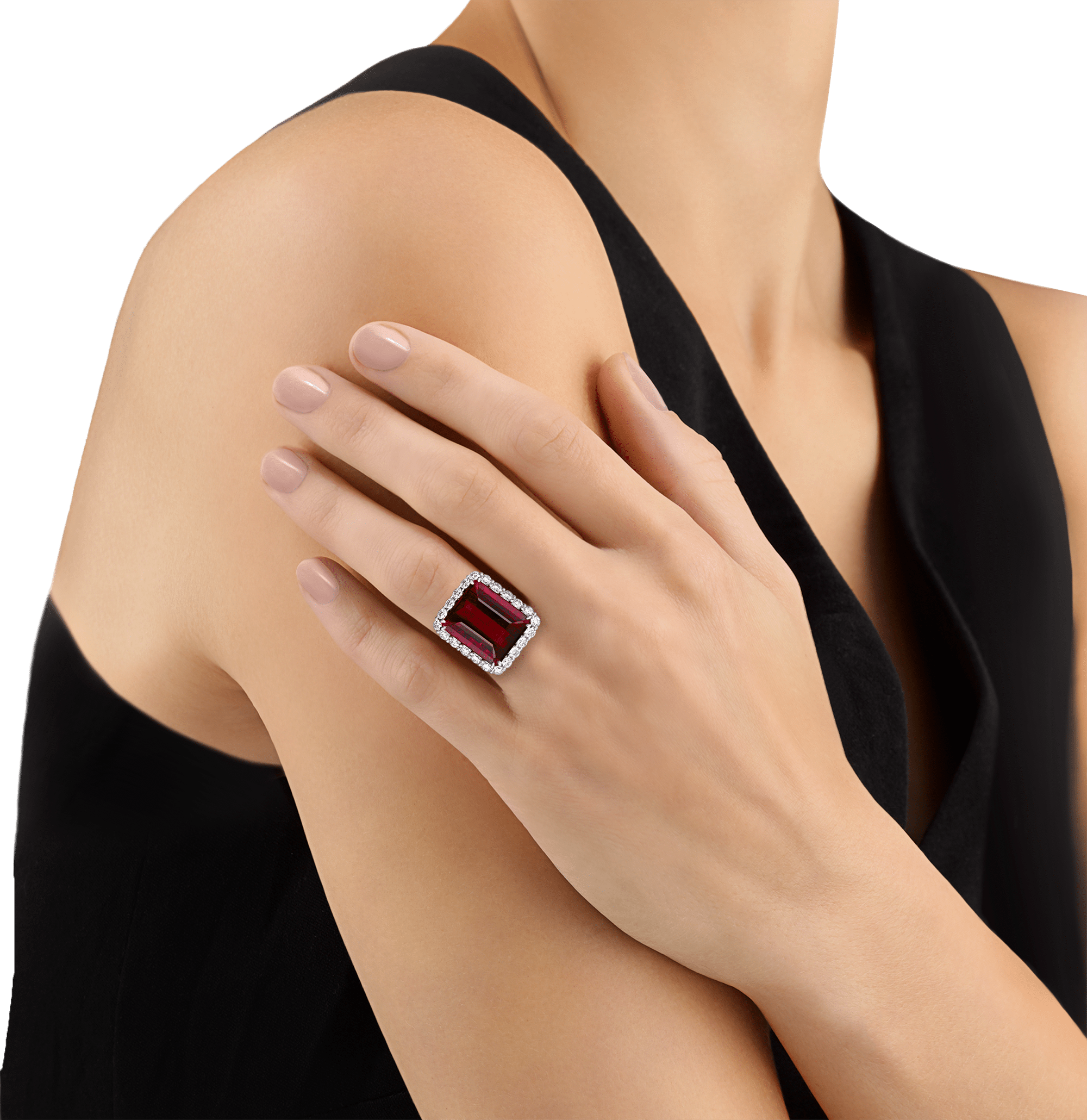 Rubellite Ring, 19.78 Carats