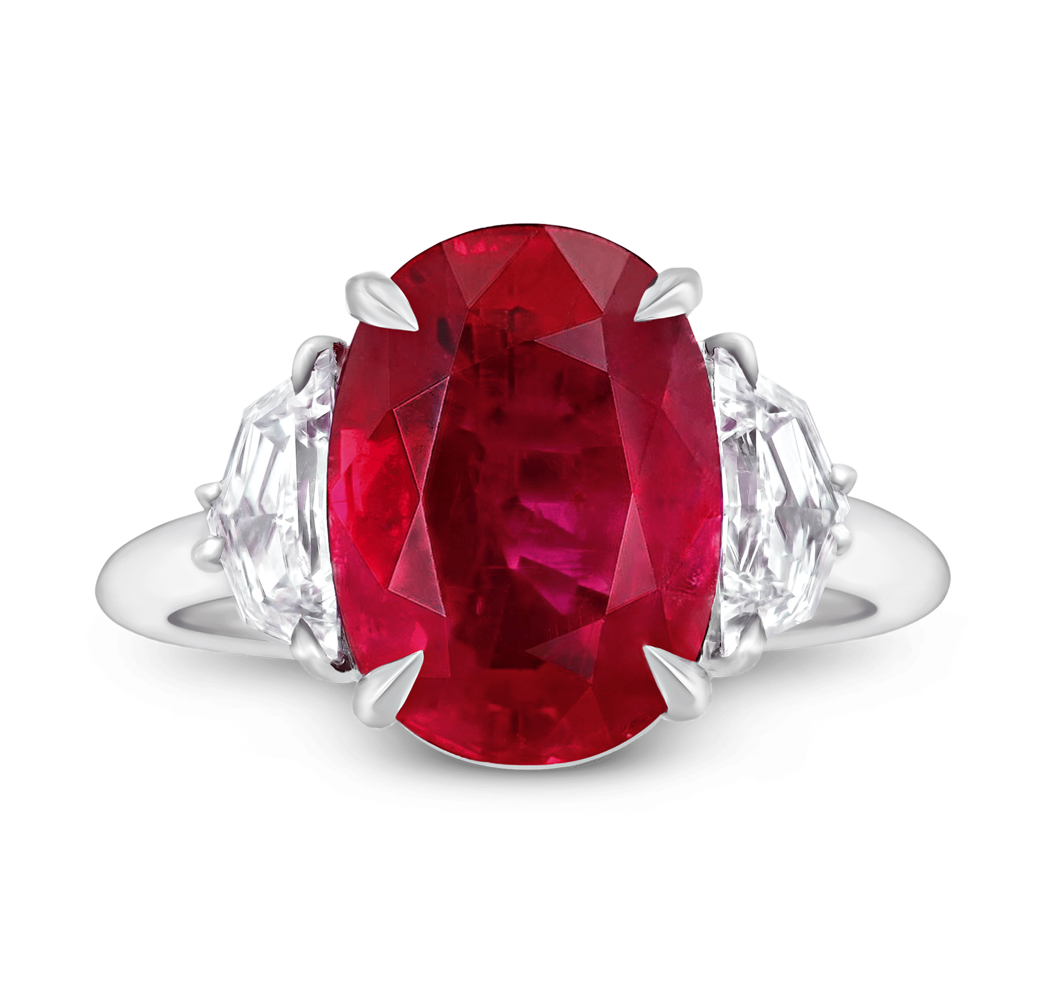Burma Ruby Ring, 6.03 Carats