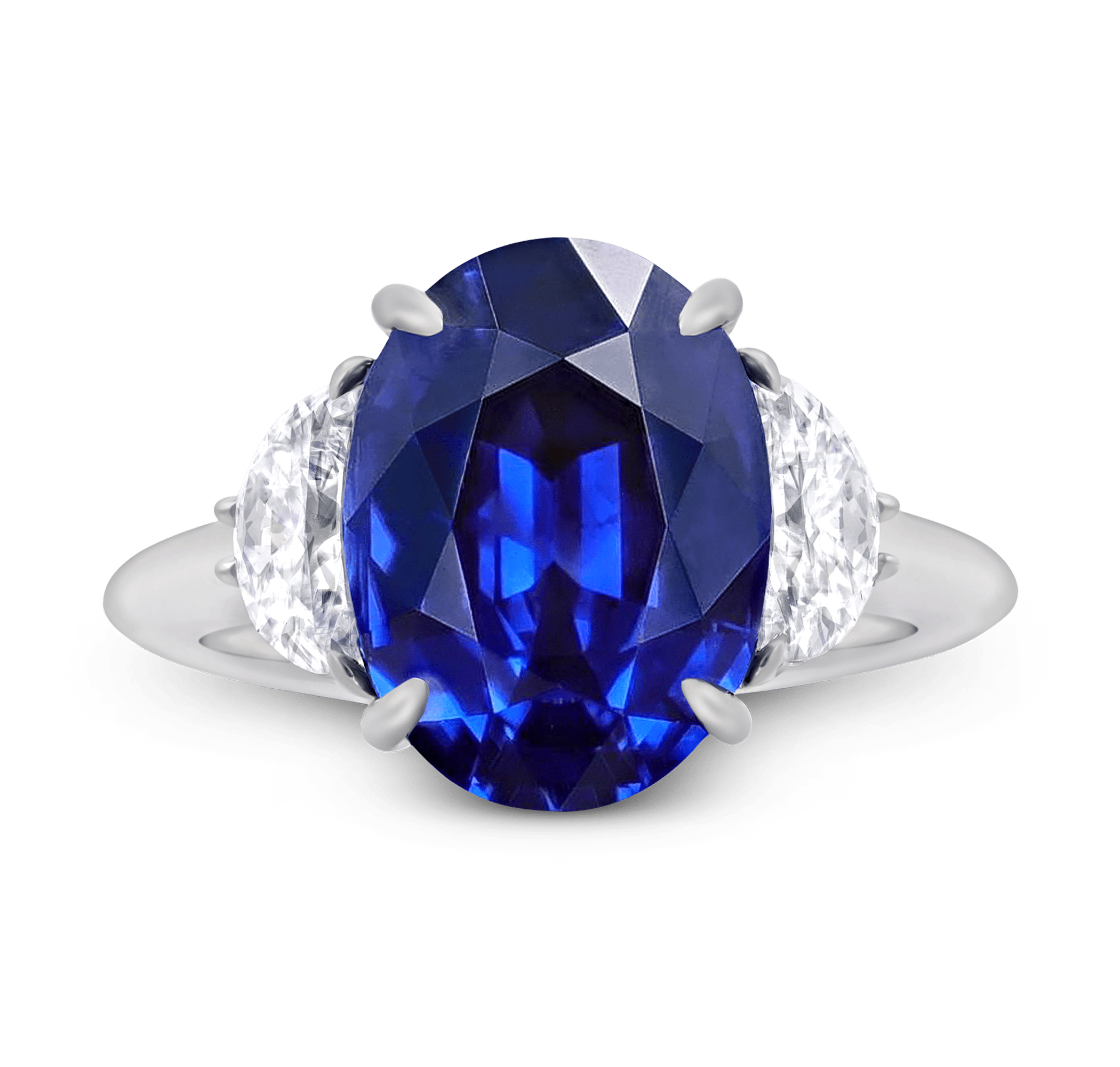 Sapphire Ring, 6.37 Carats