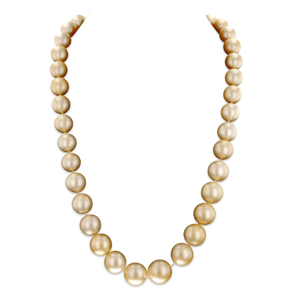 Golden South Sea Pearl Necklace