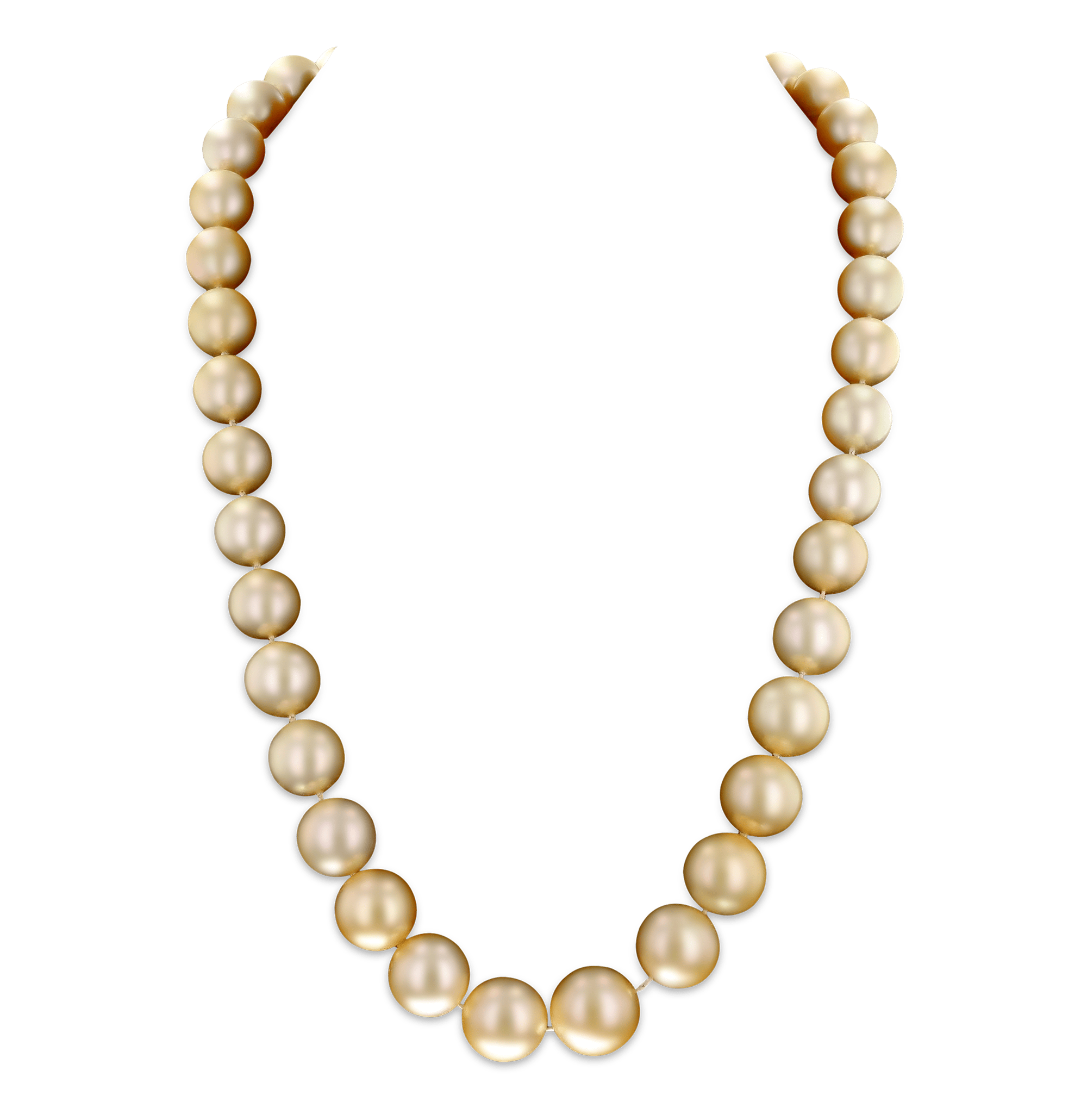 Golden South Sea Pearl Necklace