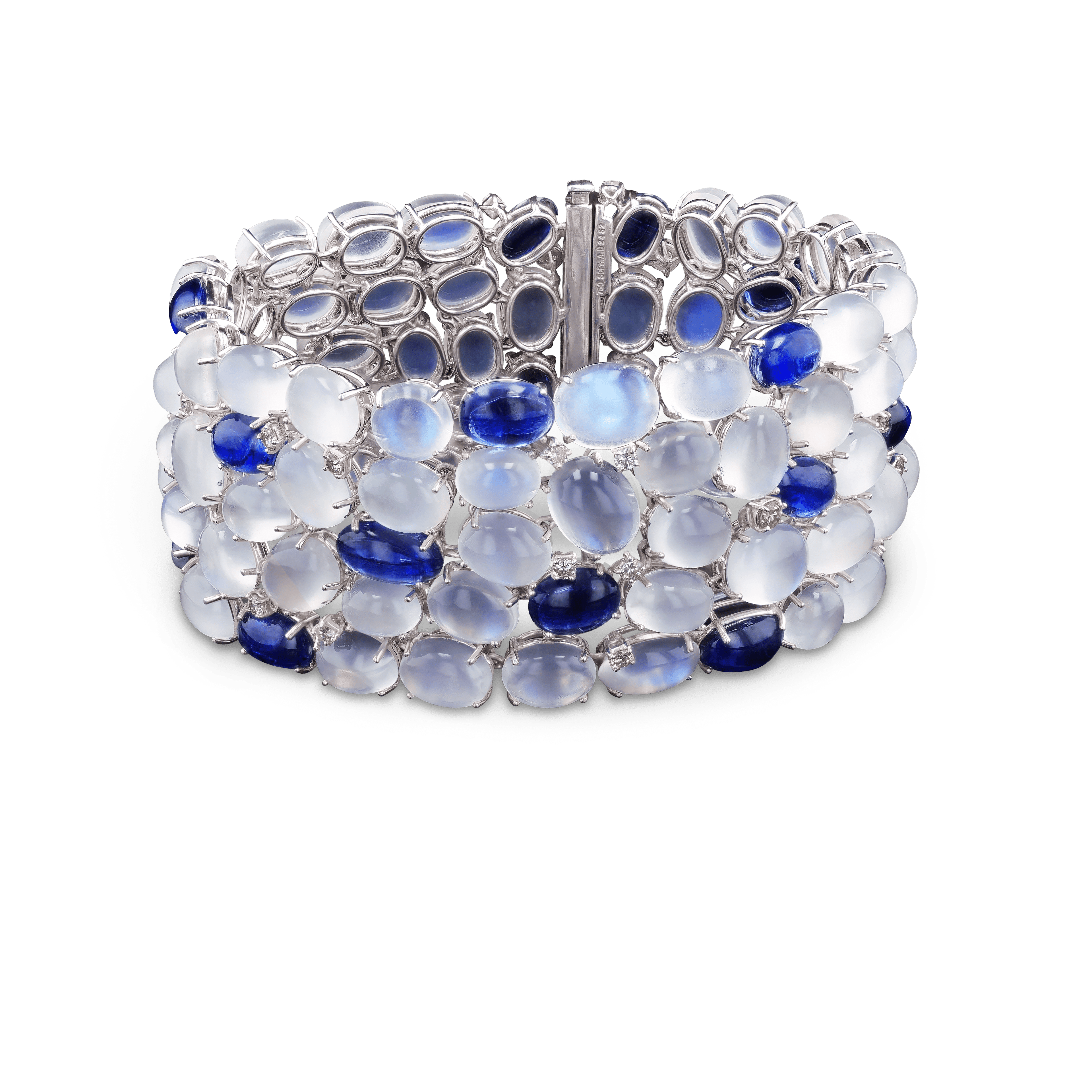Sophia D. Moonstone and Sapphire Bracelet, 25.00 Carats