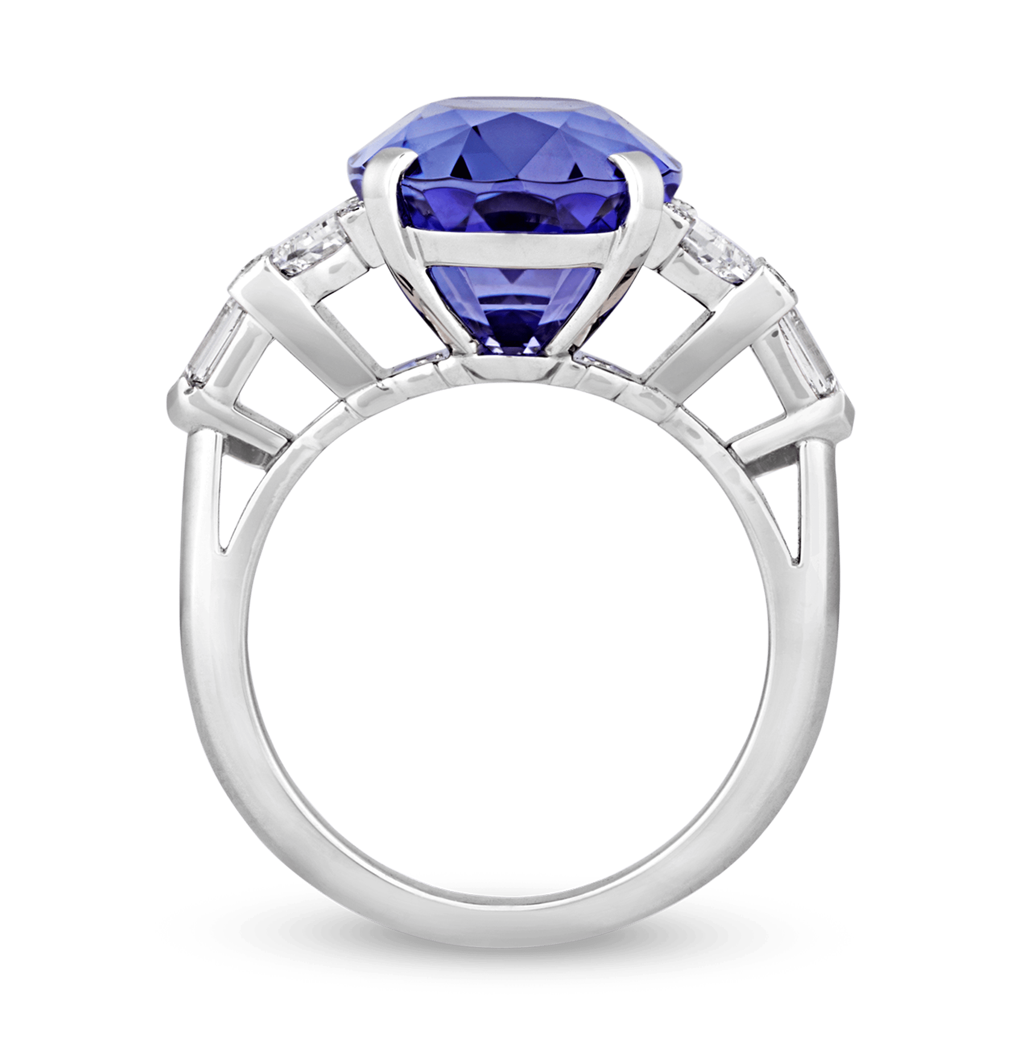 Raymond Yard Tanzanite Ring, 8.96 Carats