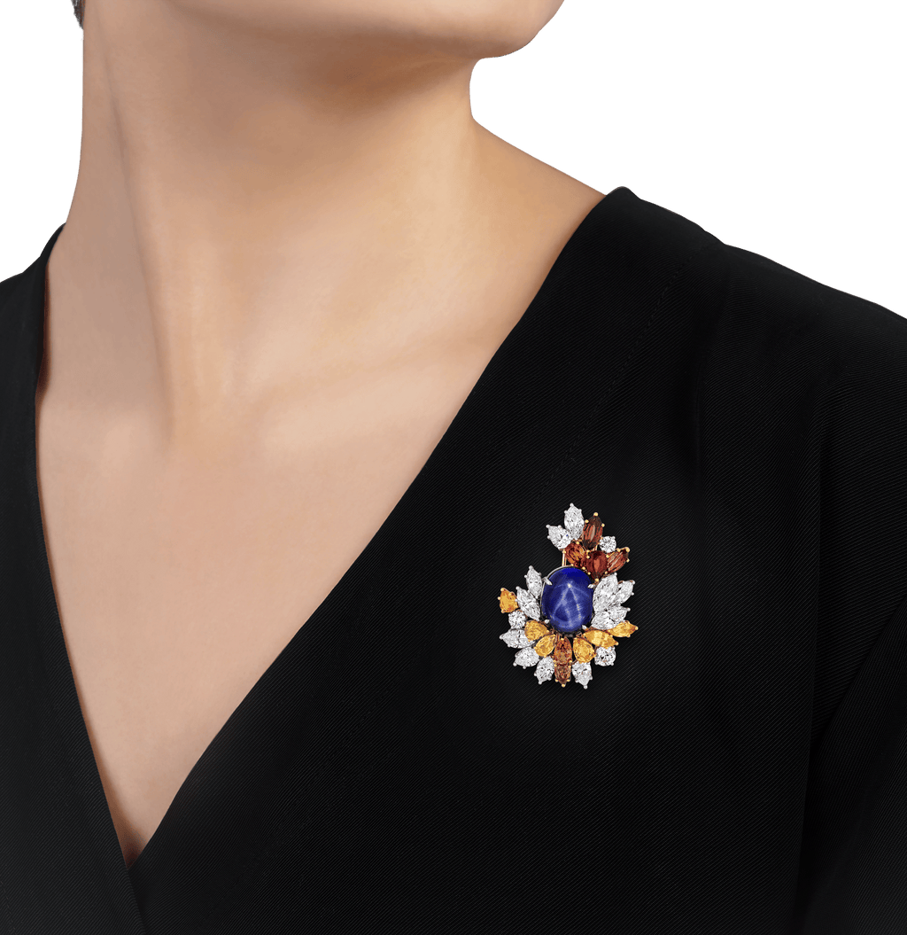 Tiffany & Co. Burma Star Sapphire Brooch, 25.59 Carats