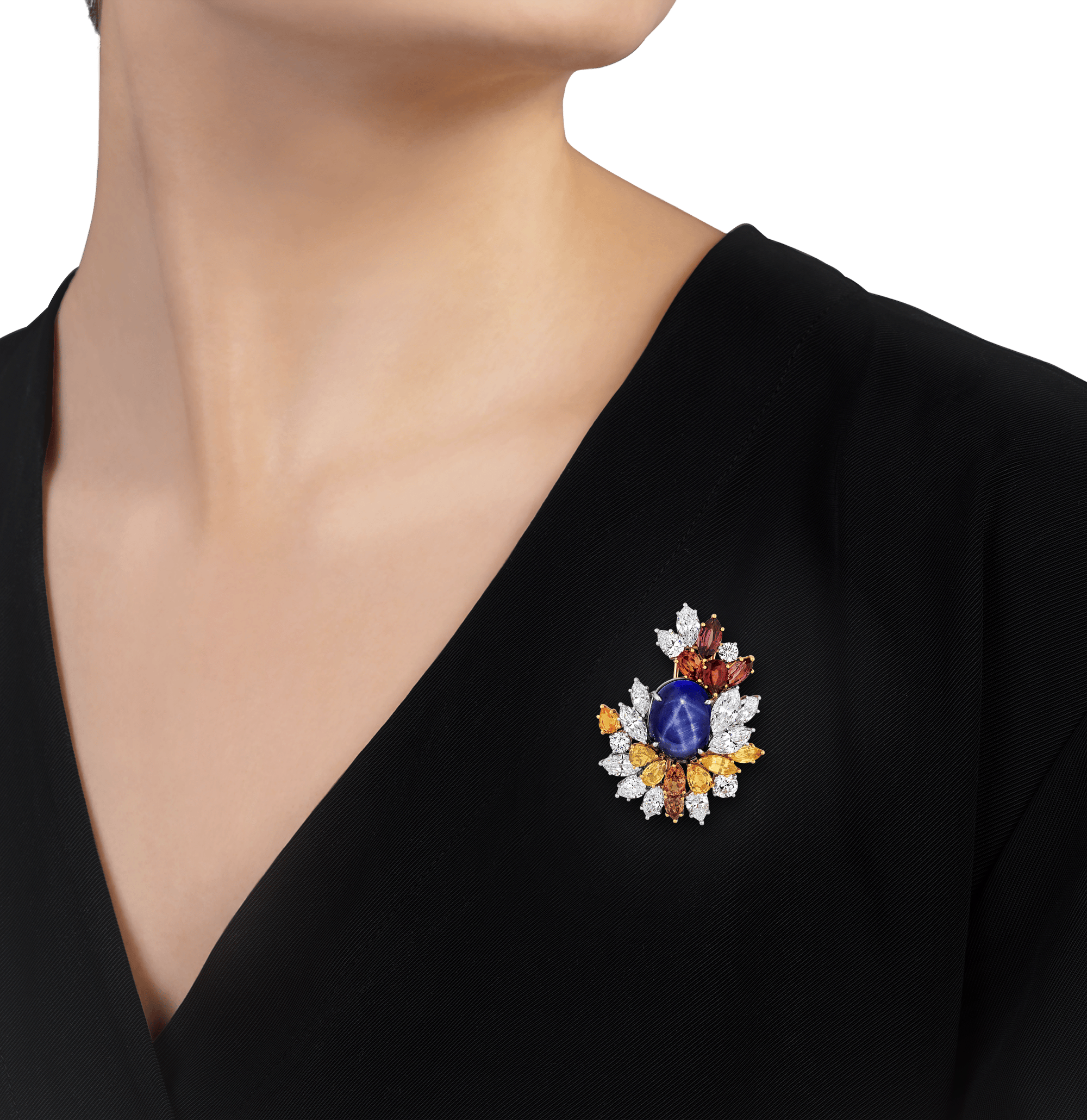 Tiffany & Co. Burma Star Sapphire Brooch, 25.59 Carats
