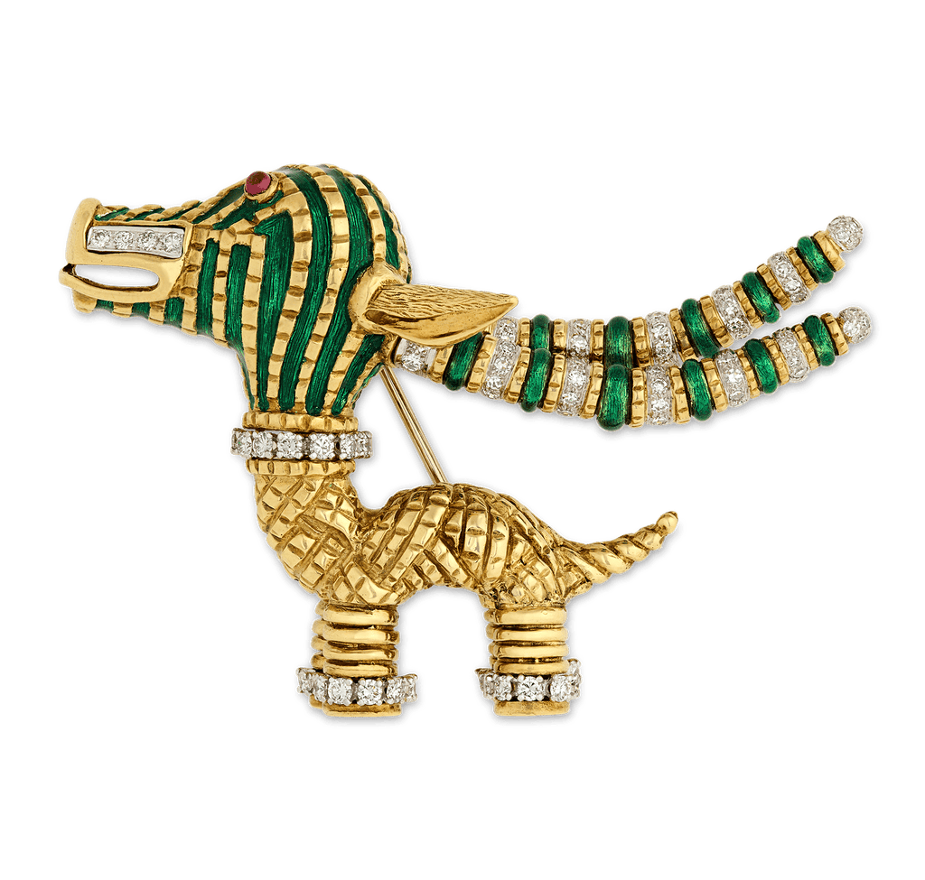 Tiffany & Co. Antelope Brooch by Aldo Cipullo