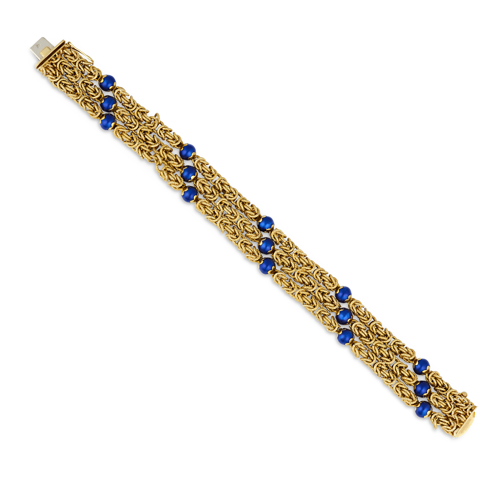 Tiffany & Co. Enamel and Gold Bracelet