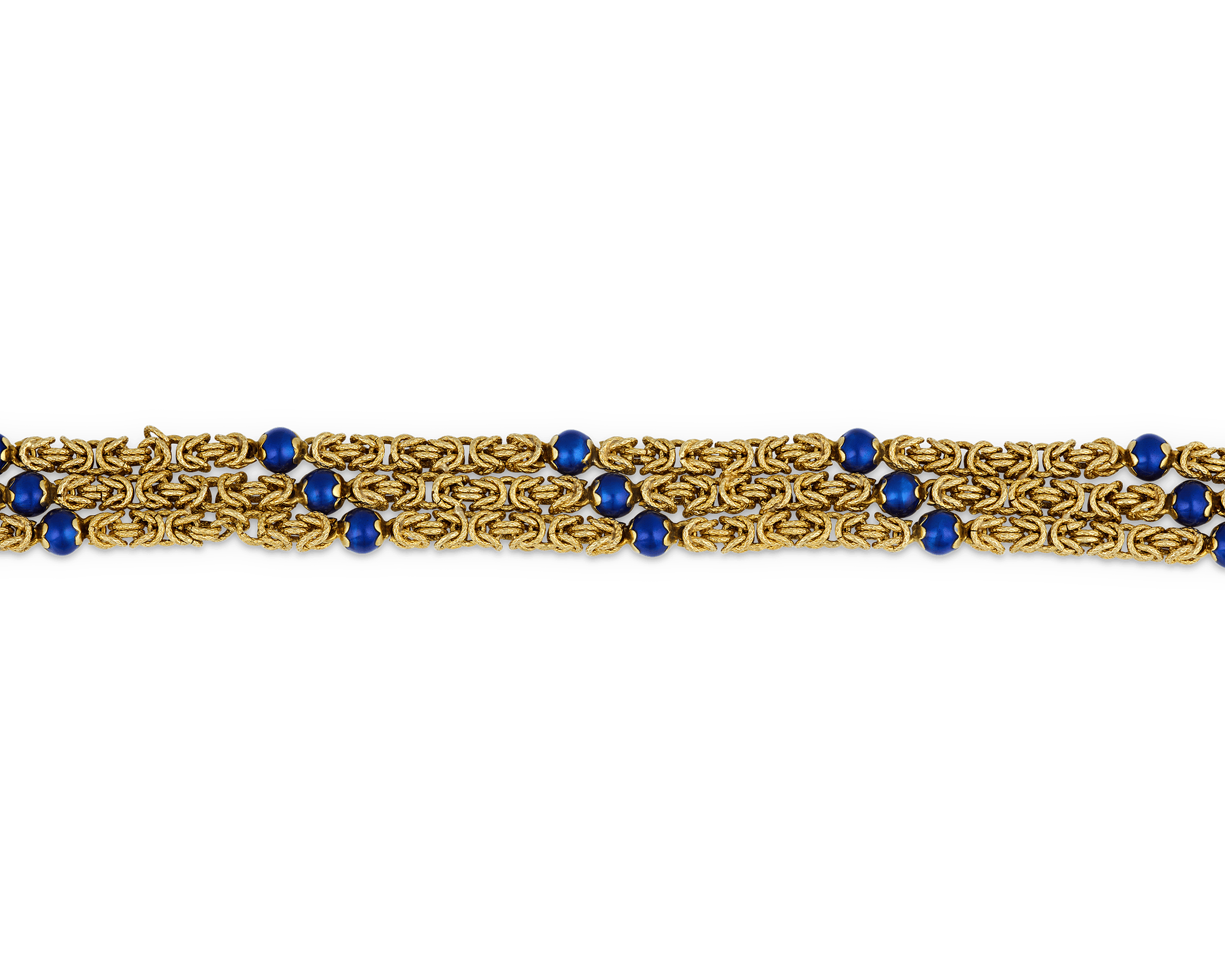 Tiffany & Co. Enamel and Gold Bracelet