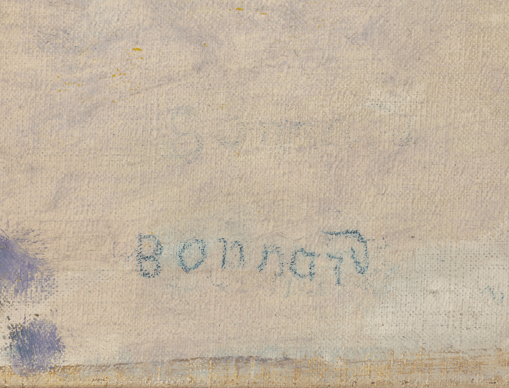 La neige au Grand-Lemps by Pierre Bonnard